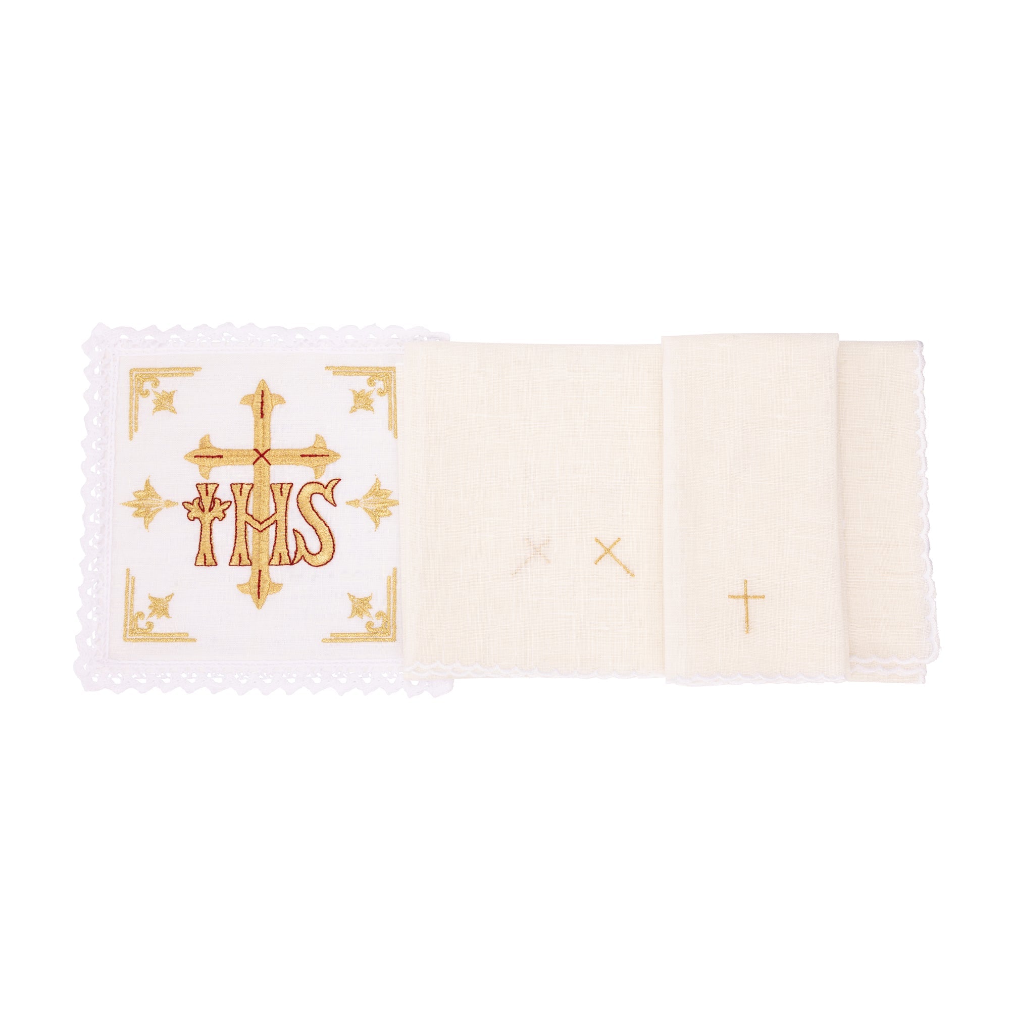 Embroidered linen set IHS KKL/153 - HAFTINAUSA.COM