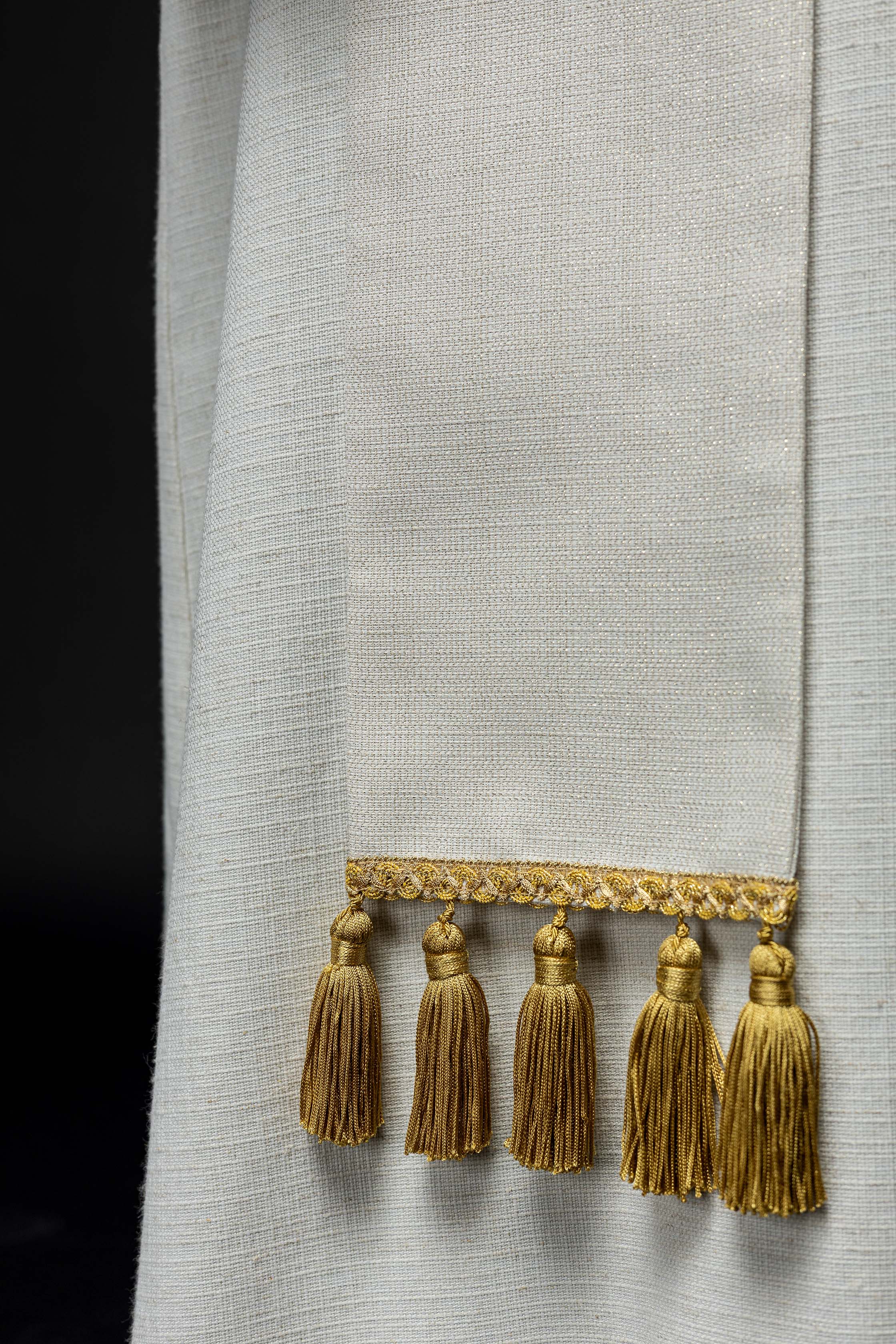 Embroidered Stole with Marian Symbol