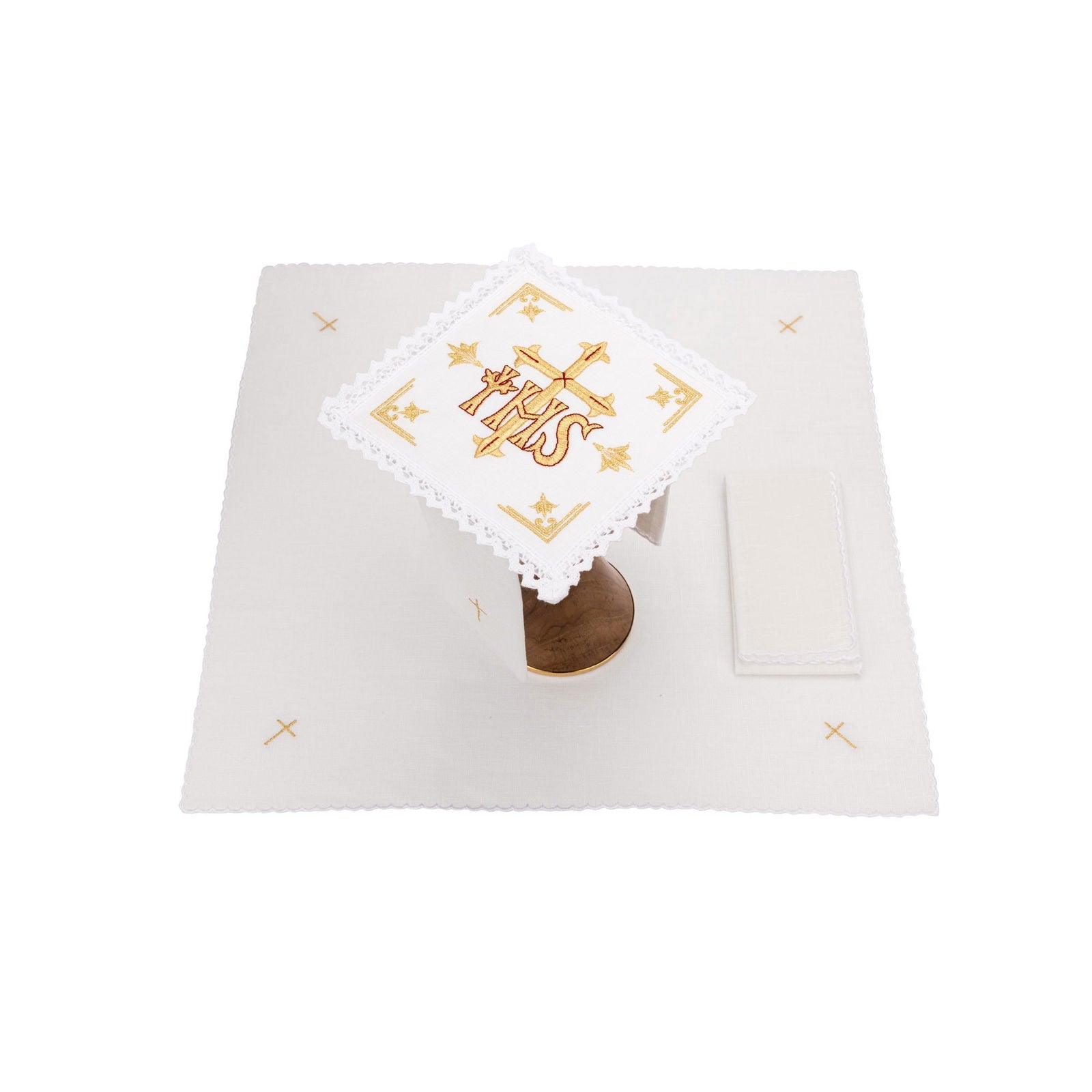 Embroidered linen set IHS KKL/153 - HAFTINAUSA.COM