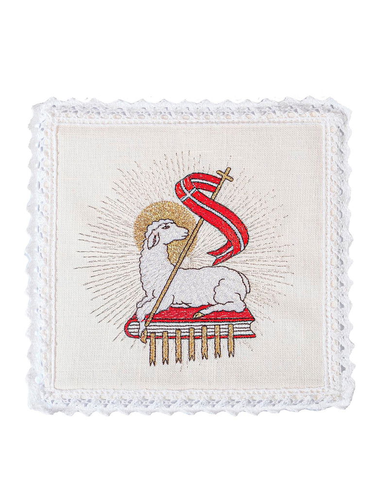 Embroidered altar linen Lamb of God KKL/1 - HAFTINAUSA.COM