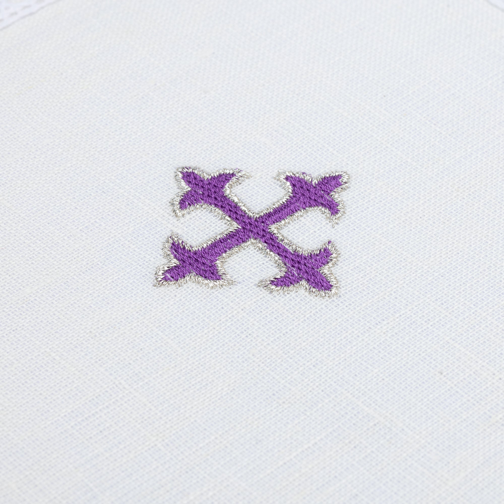 Chalice Linens with small cross embroidery