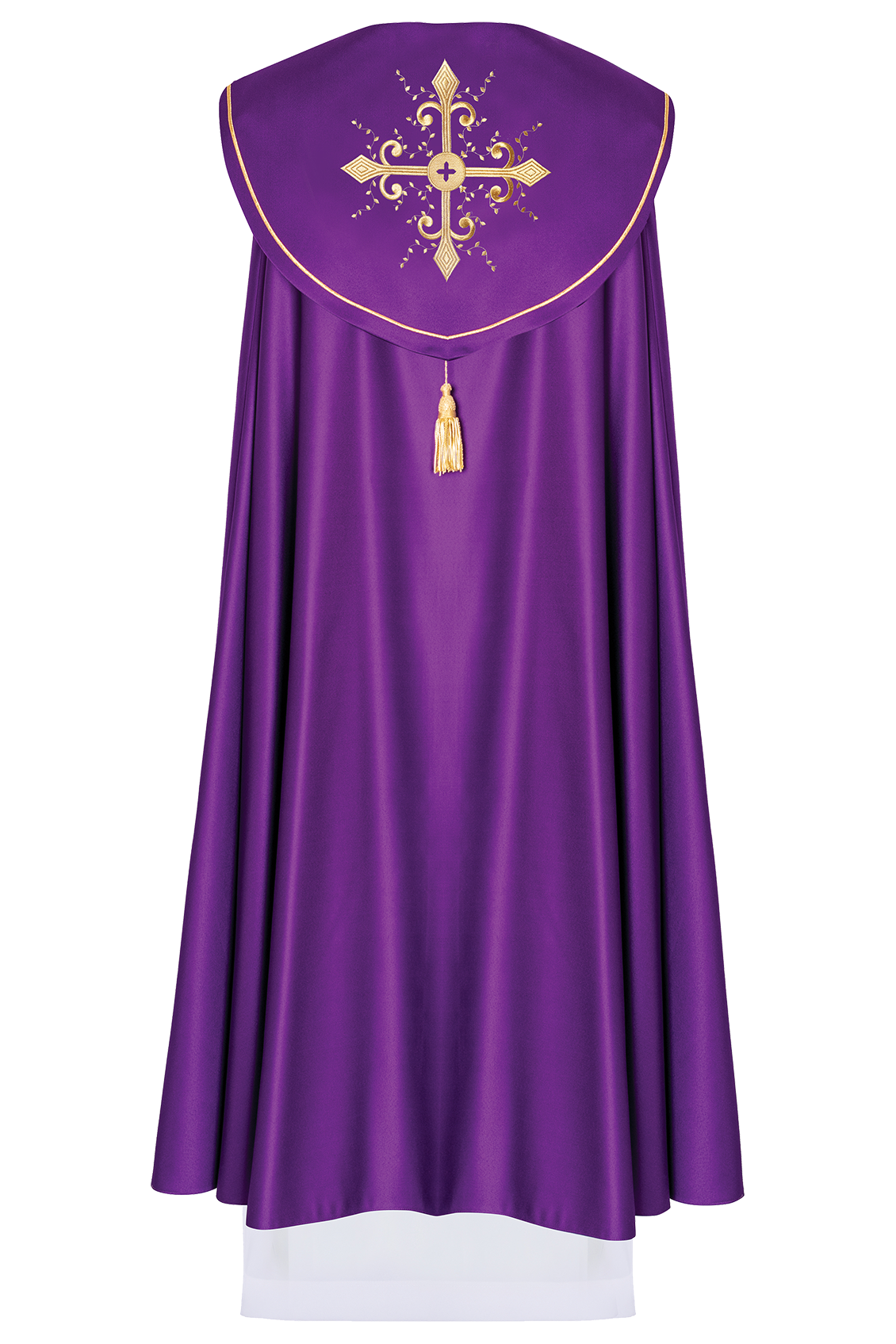 Purple priests cope emboidered - HAFTINAUSA.COM