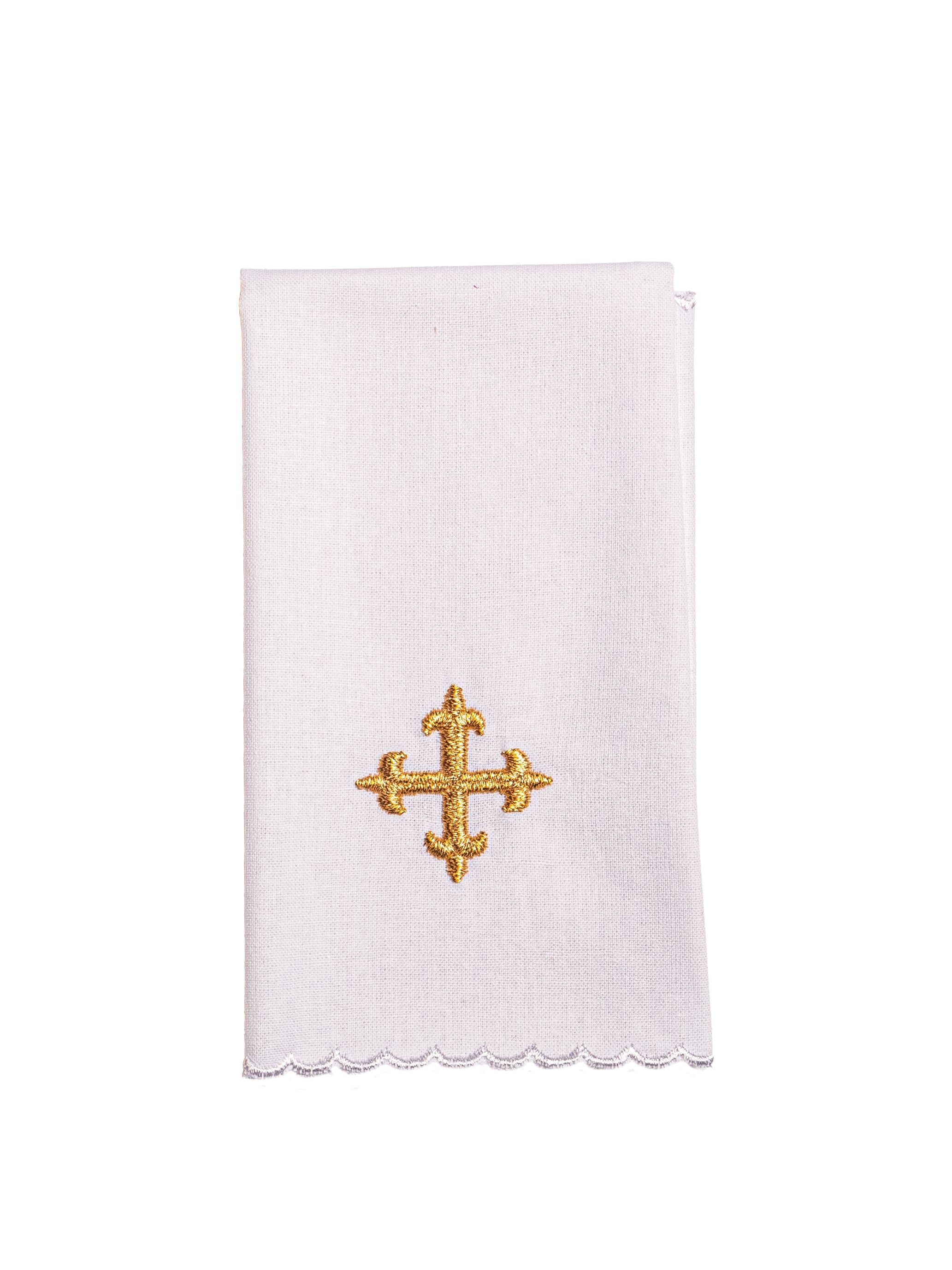 Chalice Linens with big IHS embroidery - HAFTINAUSA.COM