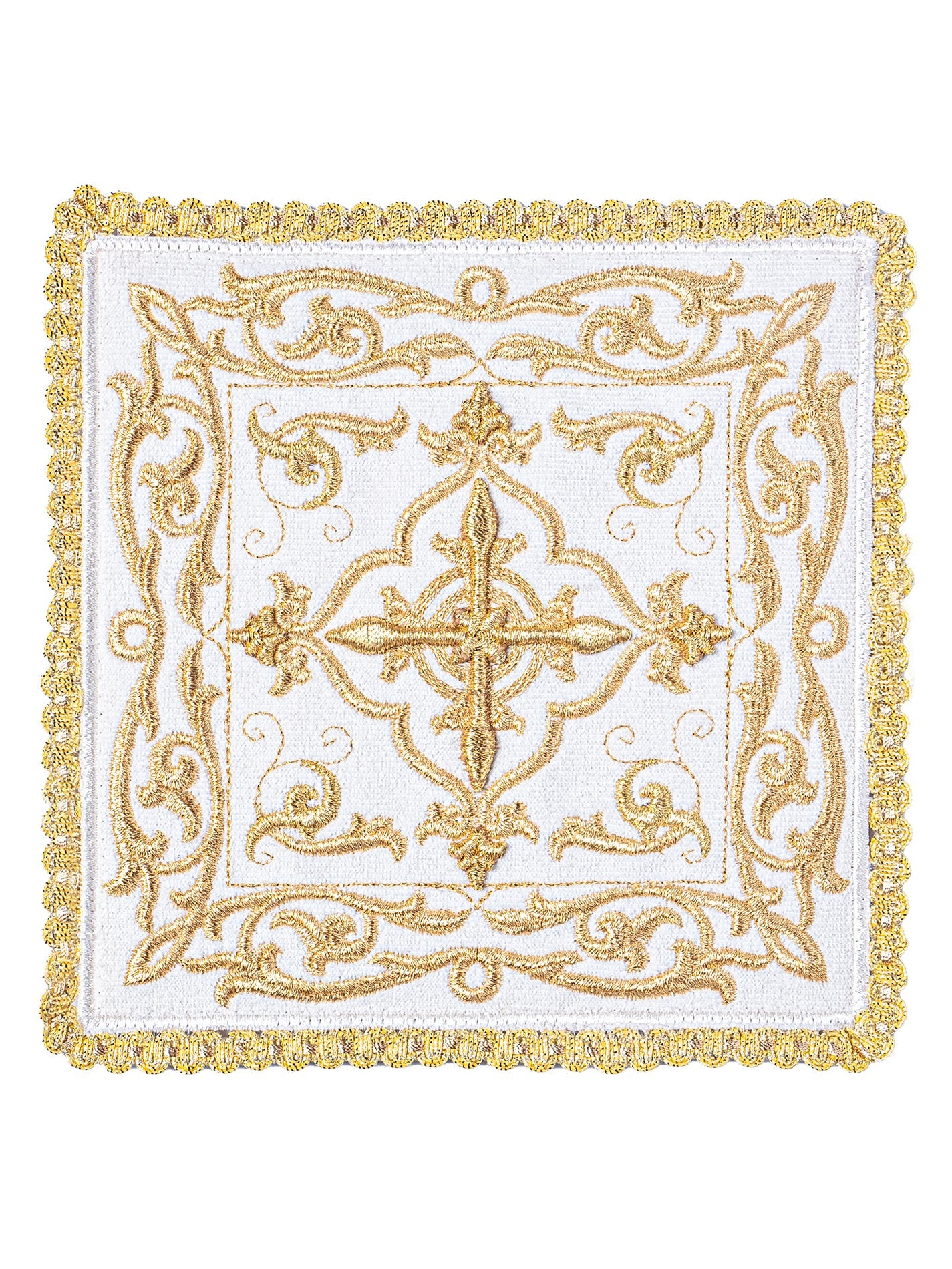 Chalice linens made on velvet - HAFTINAUSA.COM