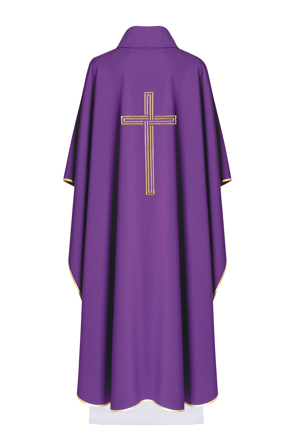 Chasuble embroidered with Purple Cross