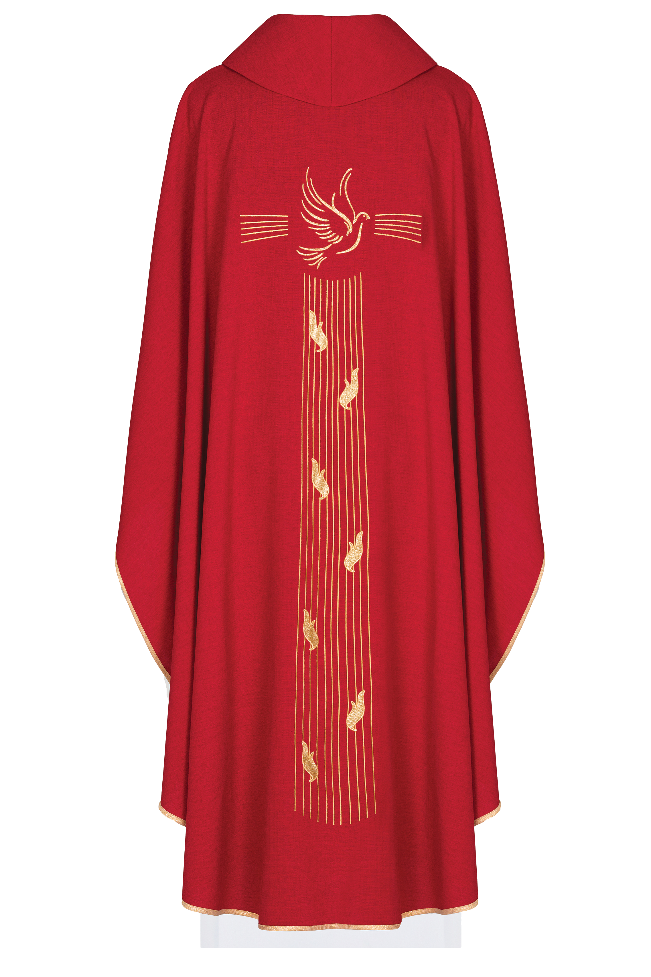 Chasuble with the symbol of the Holy Spirit