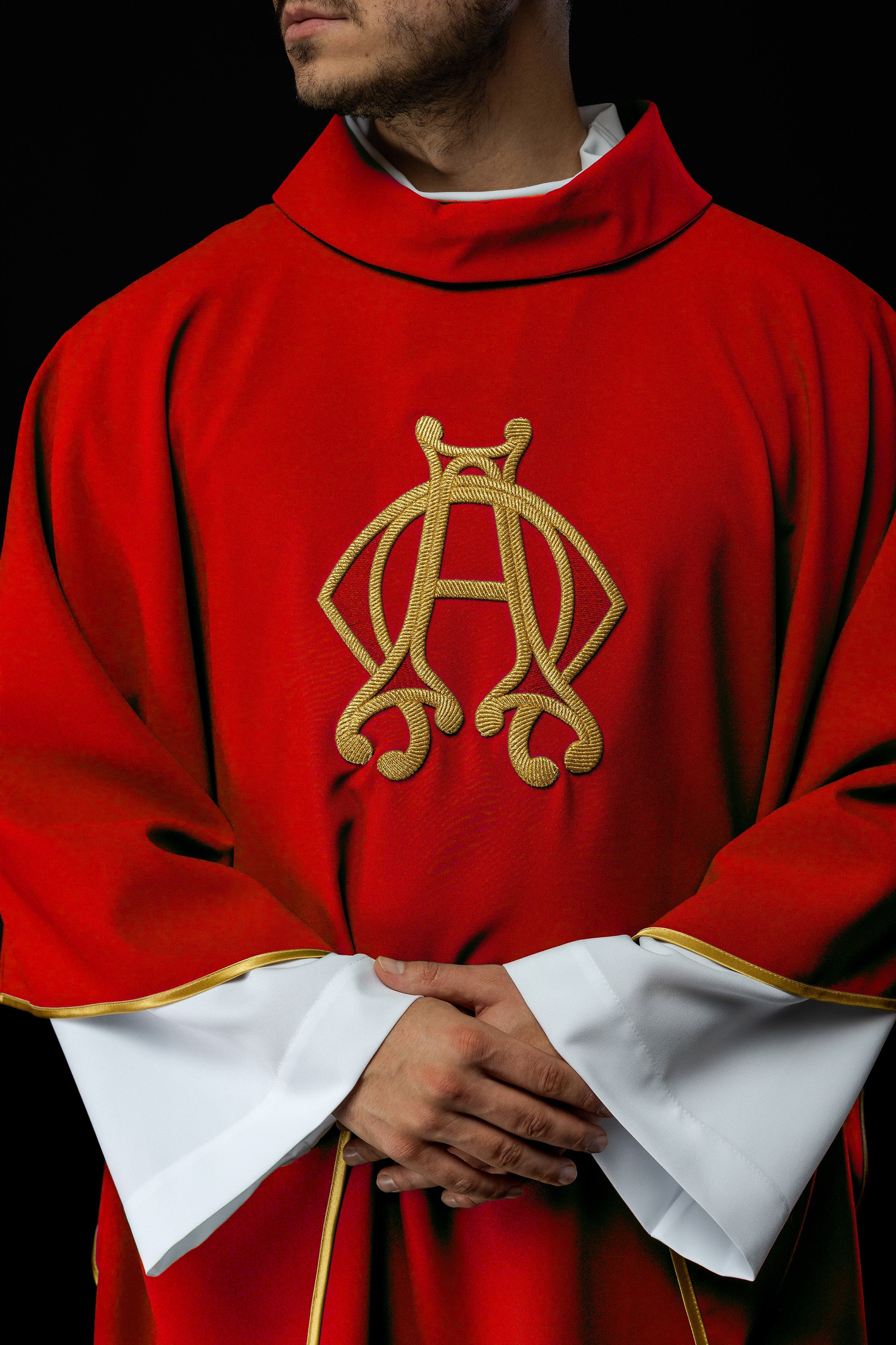 Chasuble embroidered with Green Cross