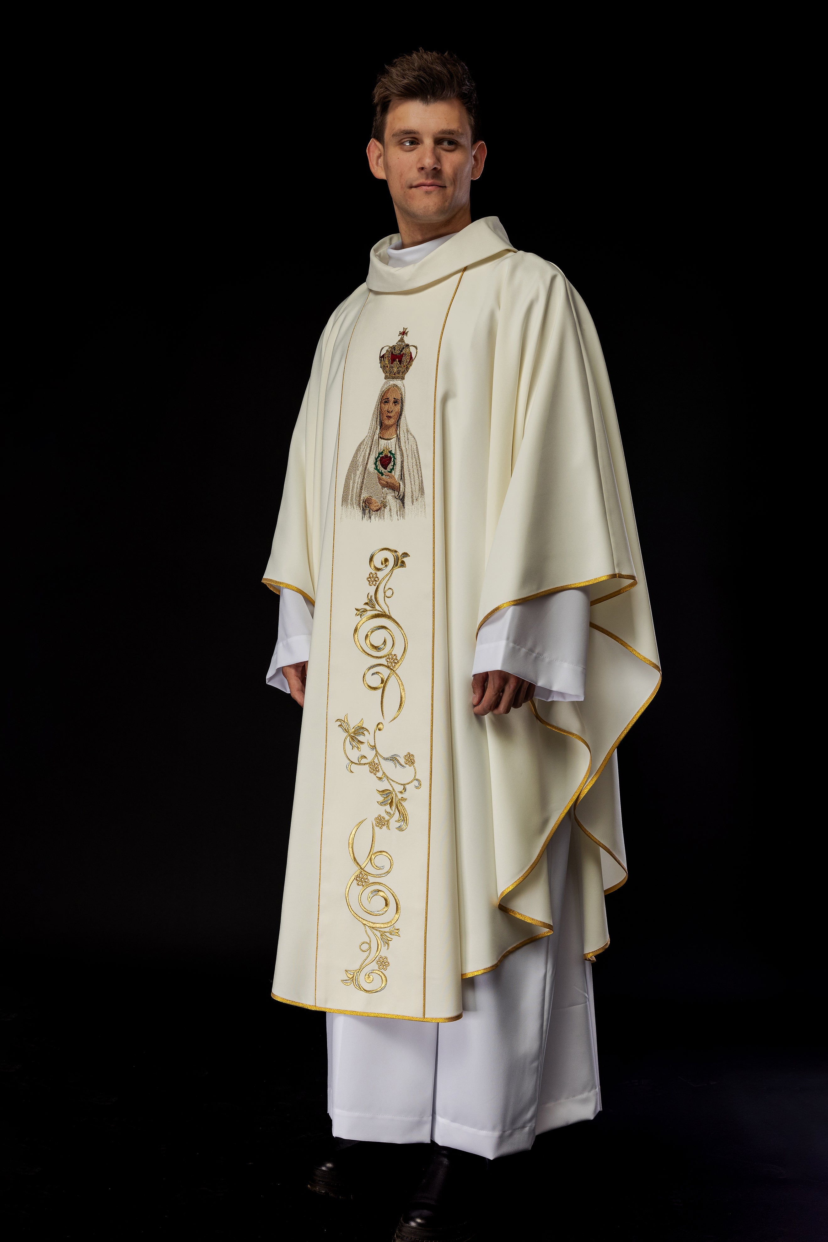 Chasuble with the image of Our Lady of Fatima