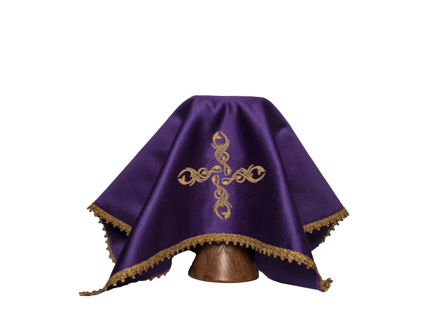 Chalice veils with modern cross design (set of 4 colors)