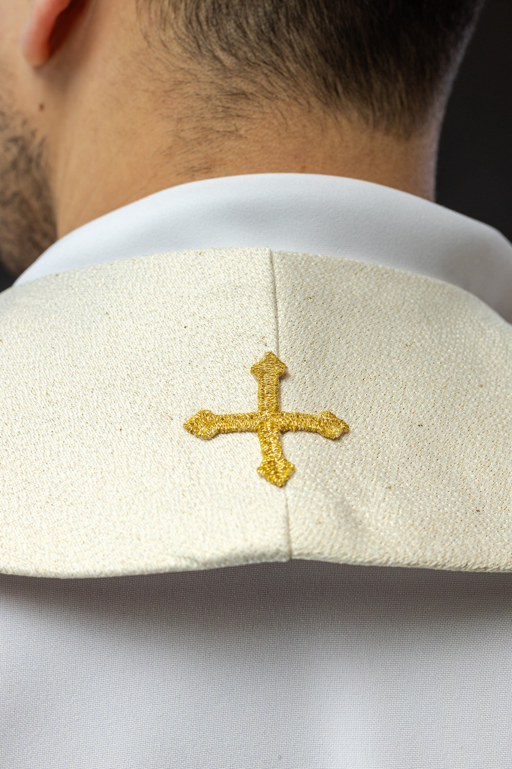 Embroidered stole with the image of Saint John Paul II