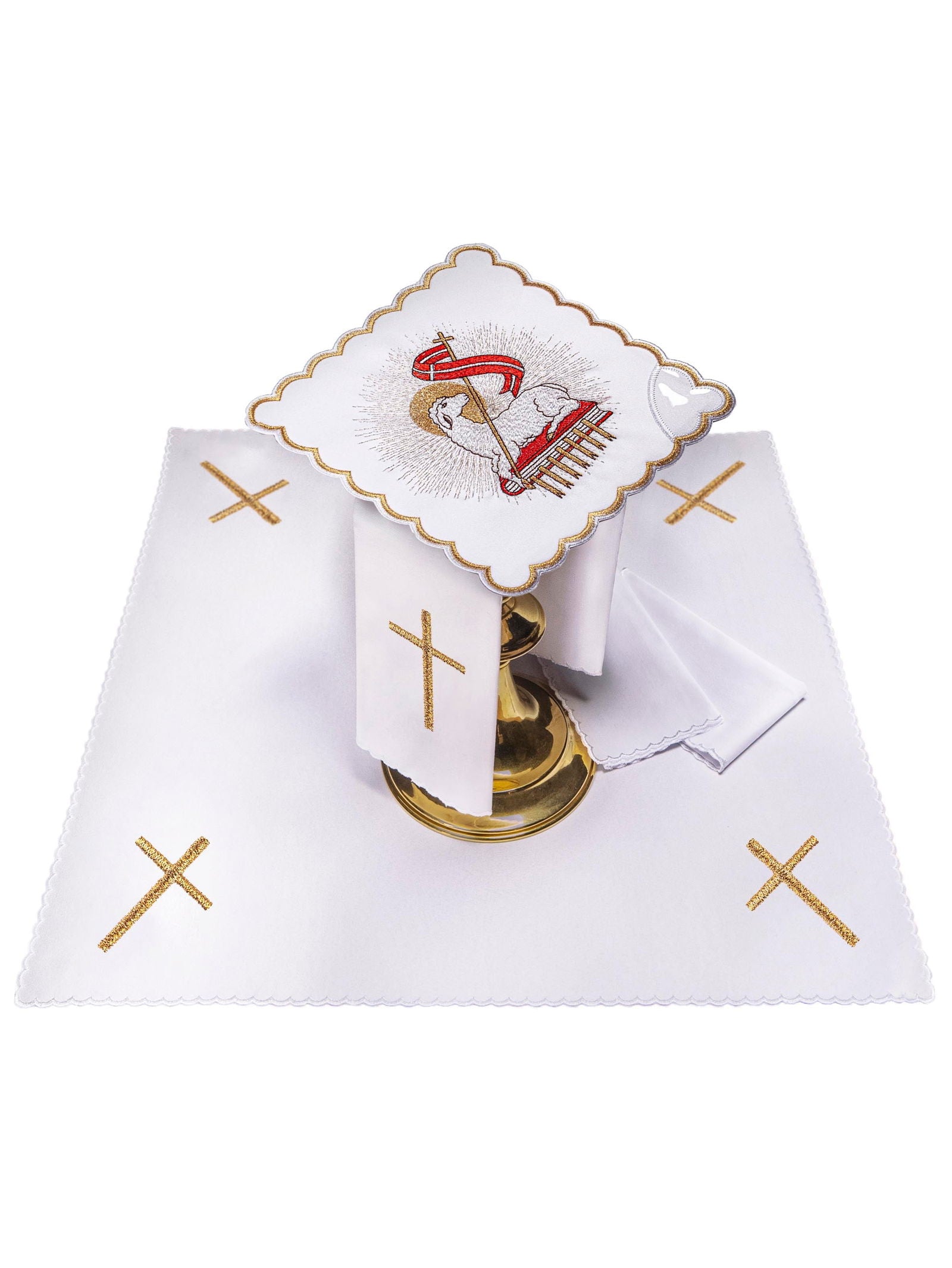 Chalice Linens Embroidered Lamb