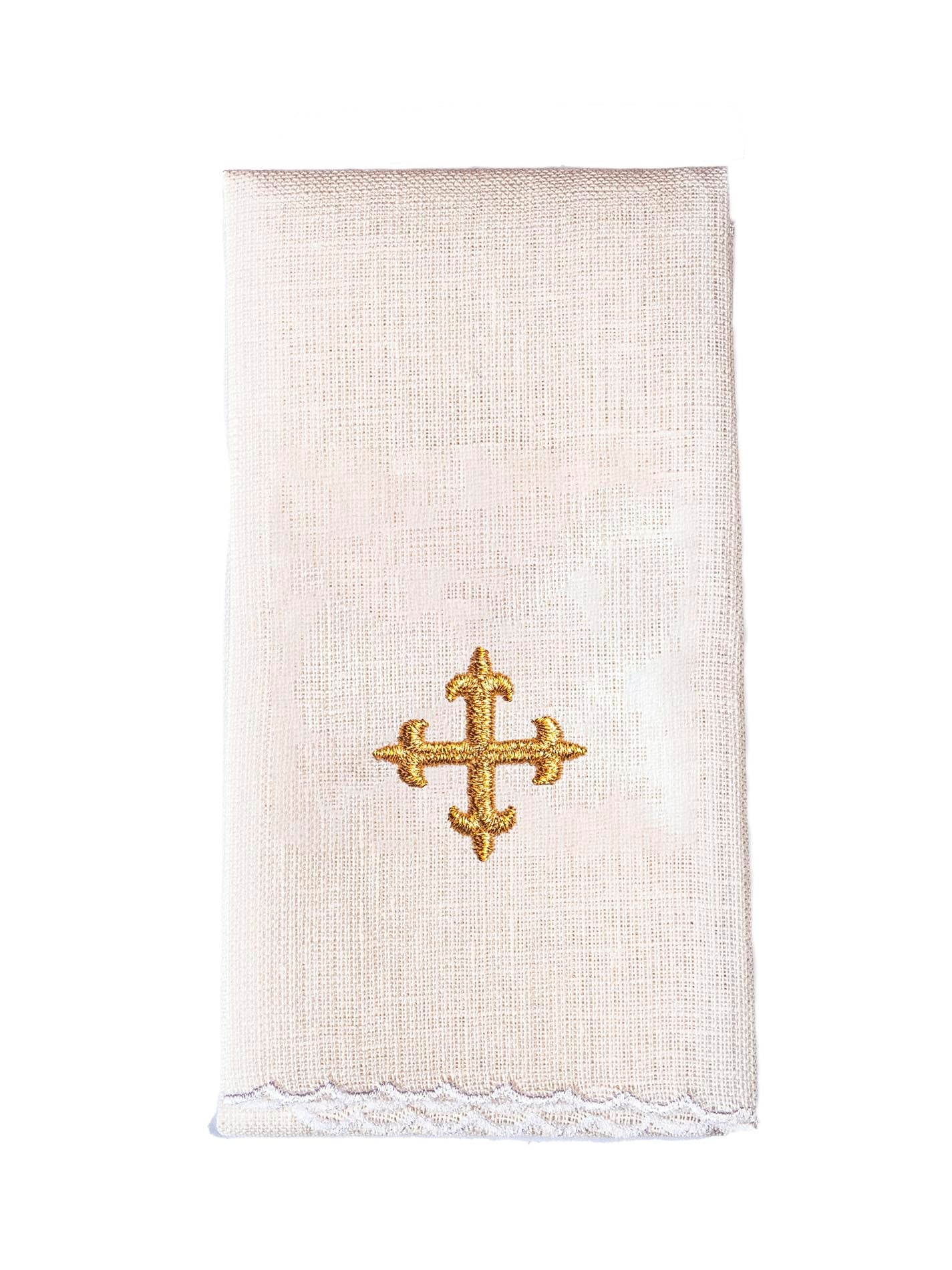 Chalice Linens set with classic IHS motif