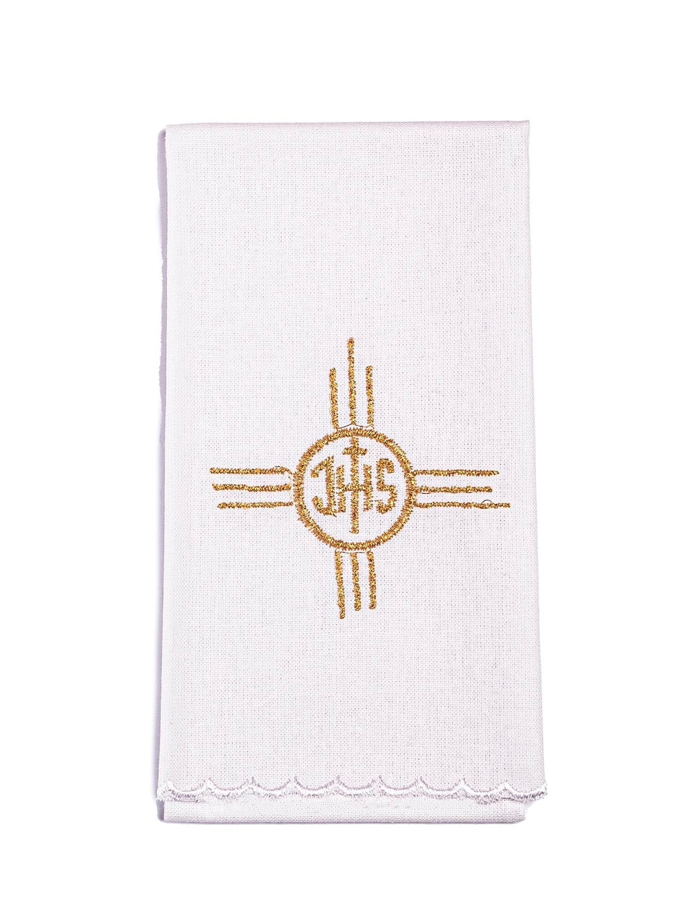 Chalice Linens with Cross Motif