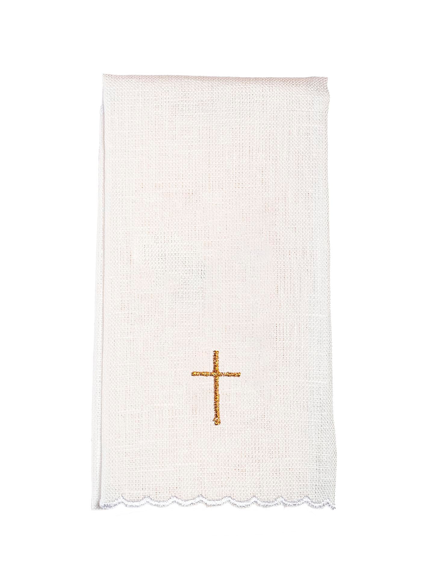 Chalice Linens made of linen with PAX symbol