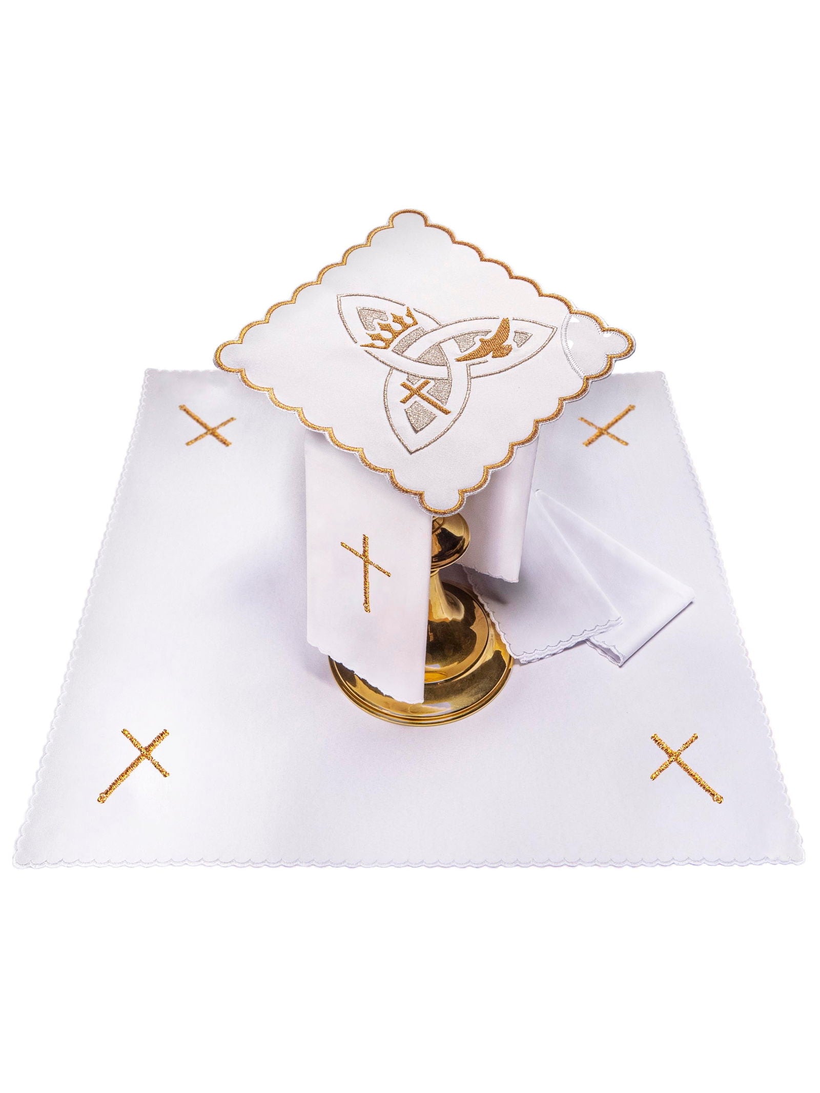 Embroidered Chalice Linens - HAFTINAUSA.COM