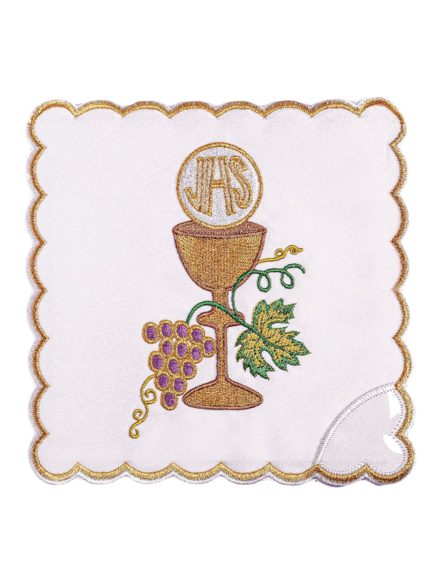 Chalice Linens Embroidered with Chalice Motif