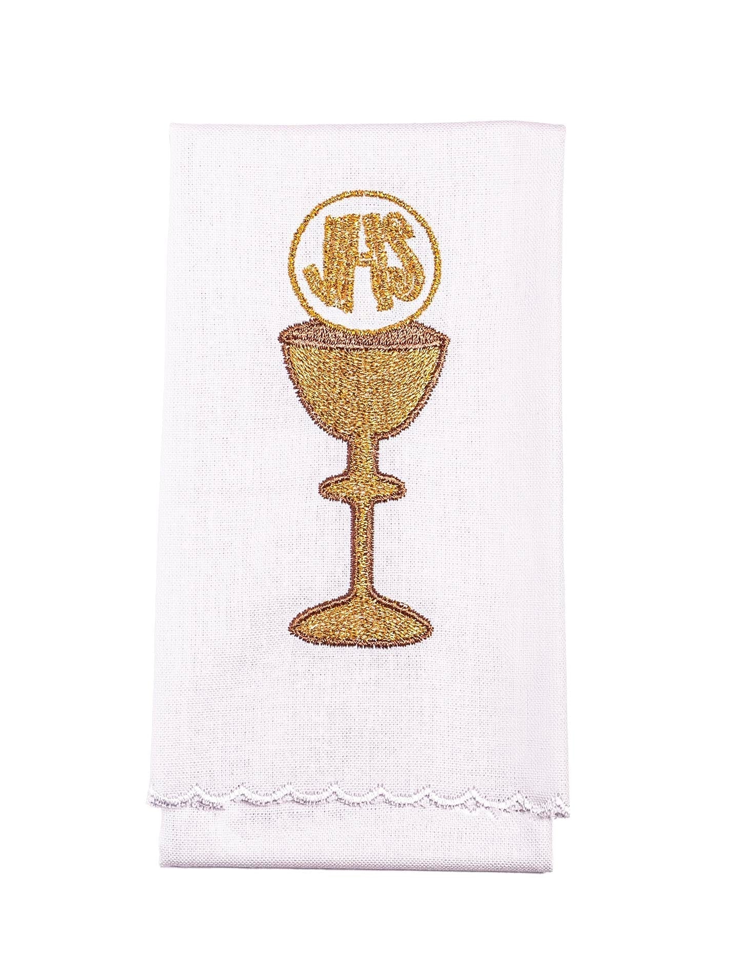 Chalice Linens Embroidered with Chalice Motif