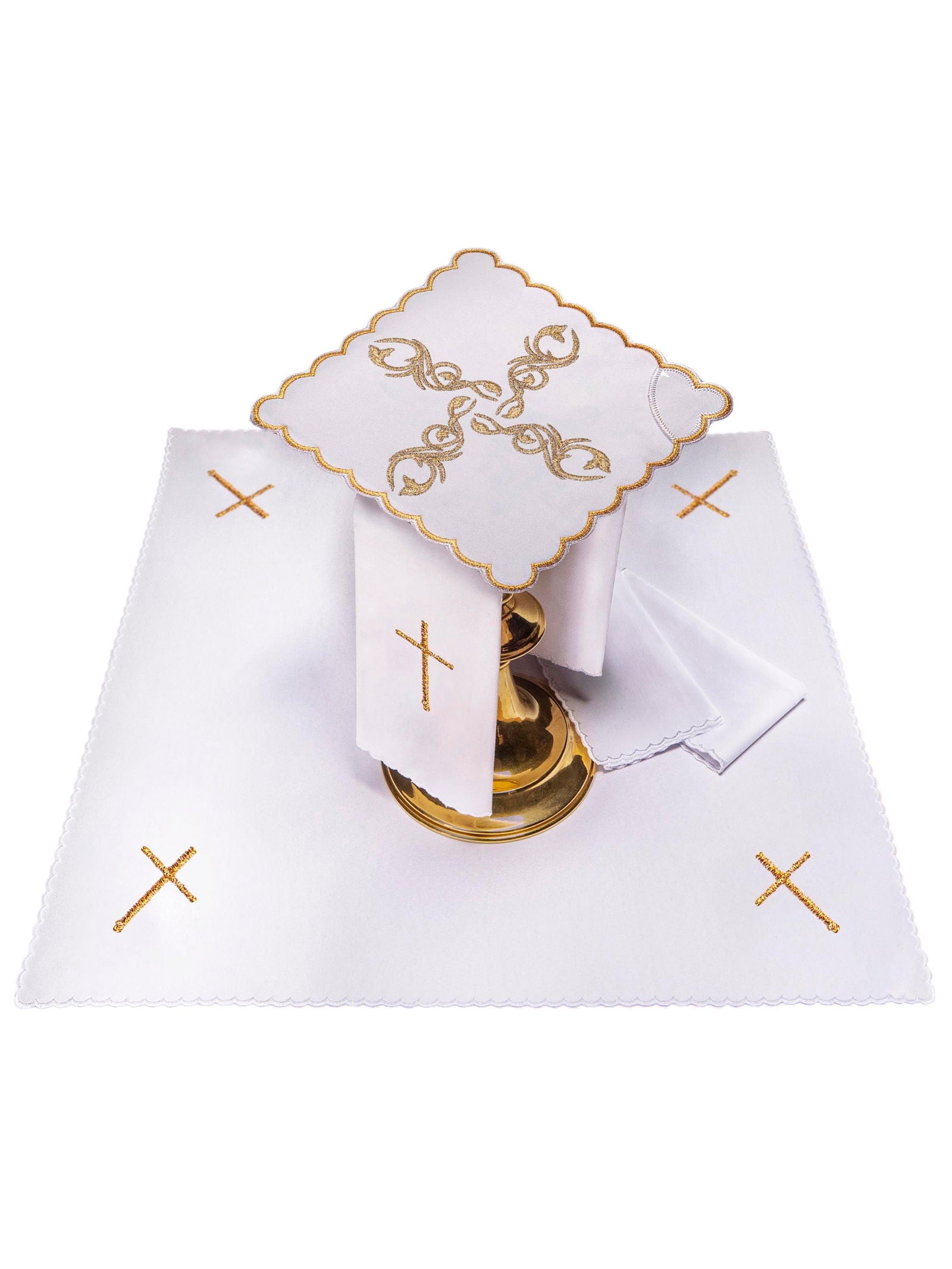 Embroidered Chalice Linens - HAFTINAUSA.COM