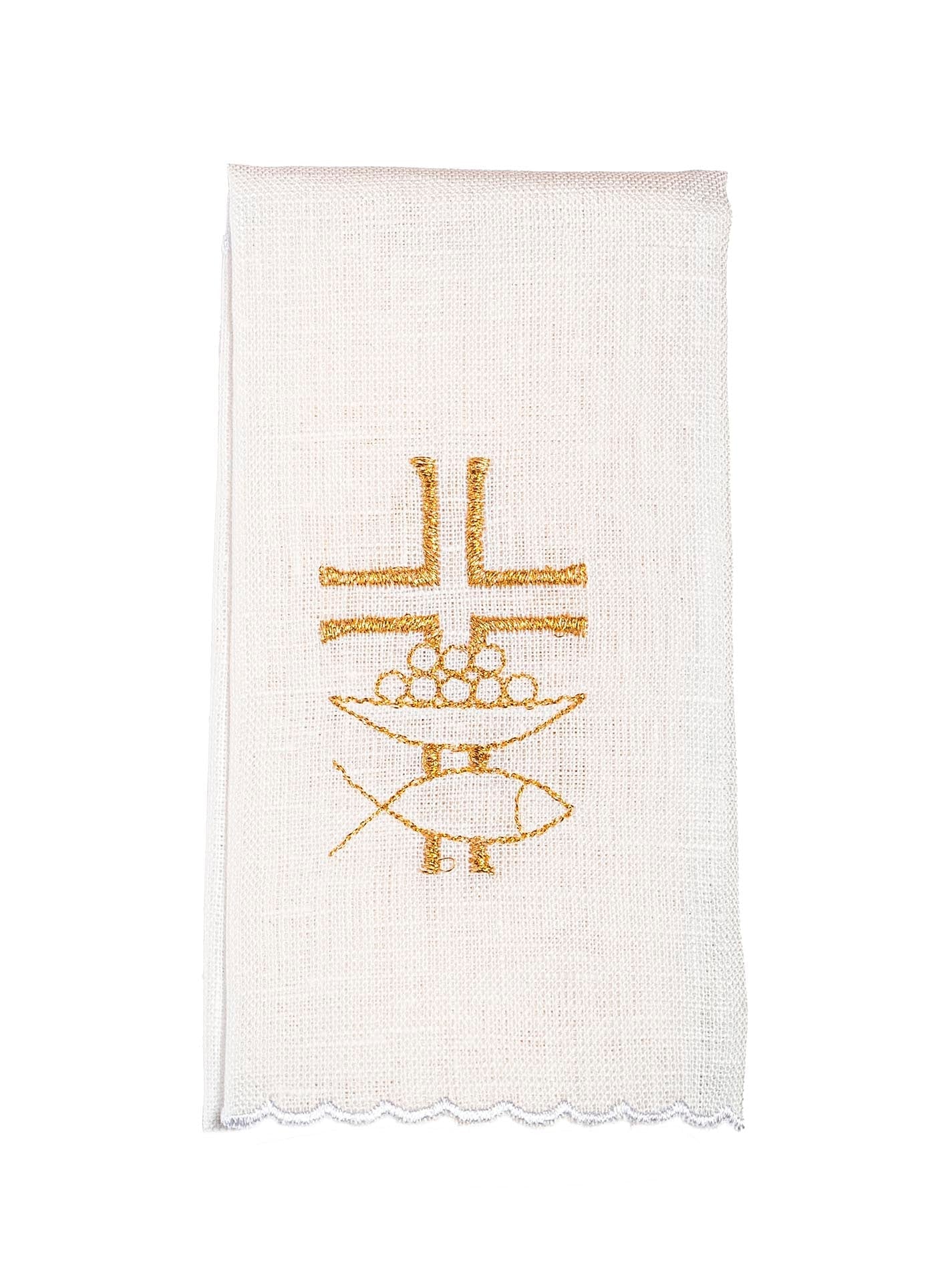 Embroidered Chalice Linens