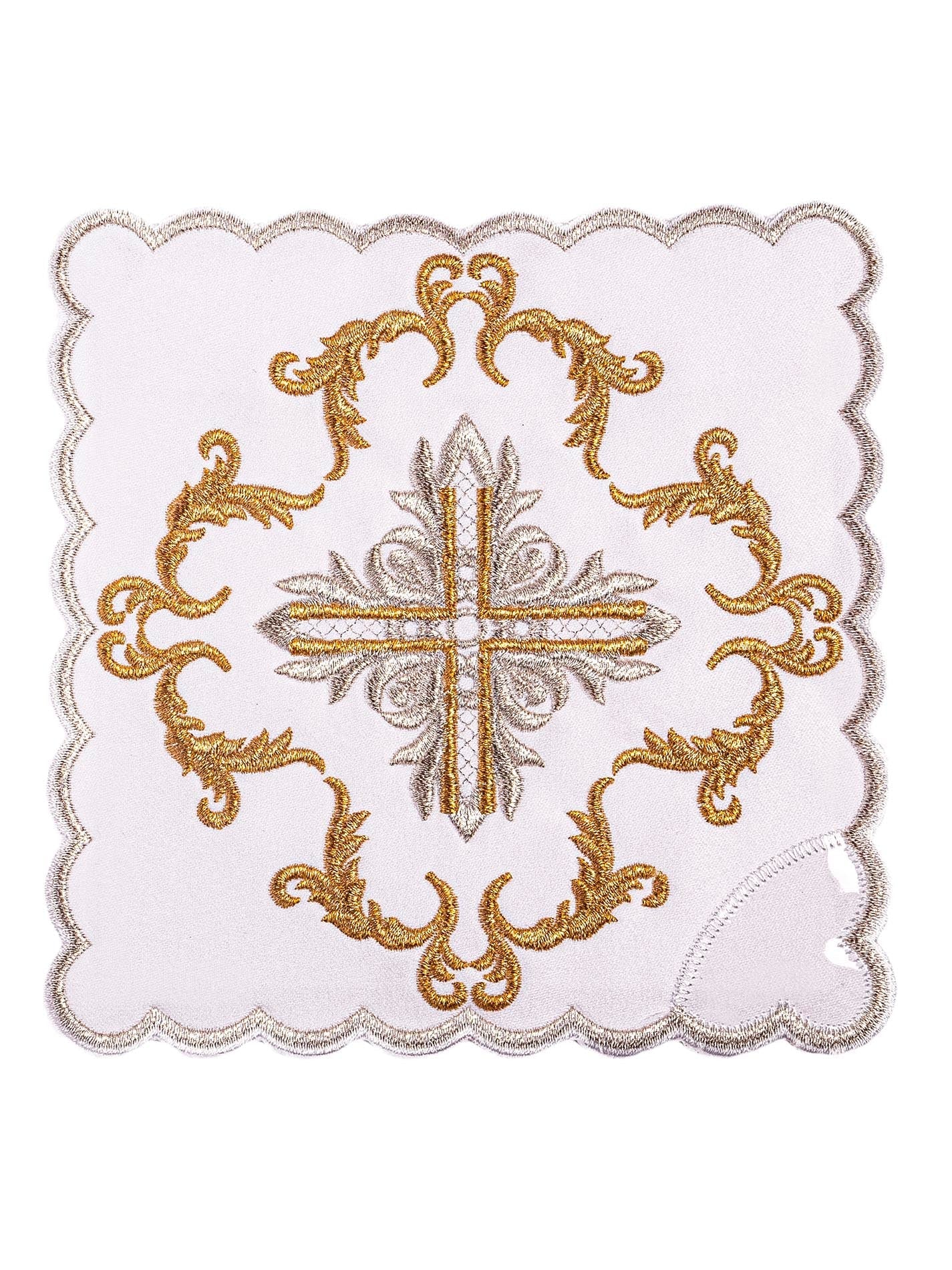 Chalice linens set with gold embroidery