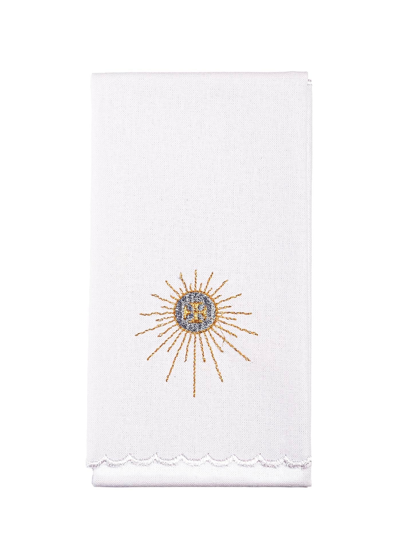 Embroidered Chalice Linens