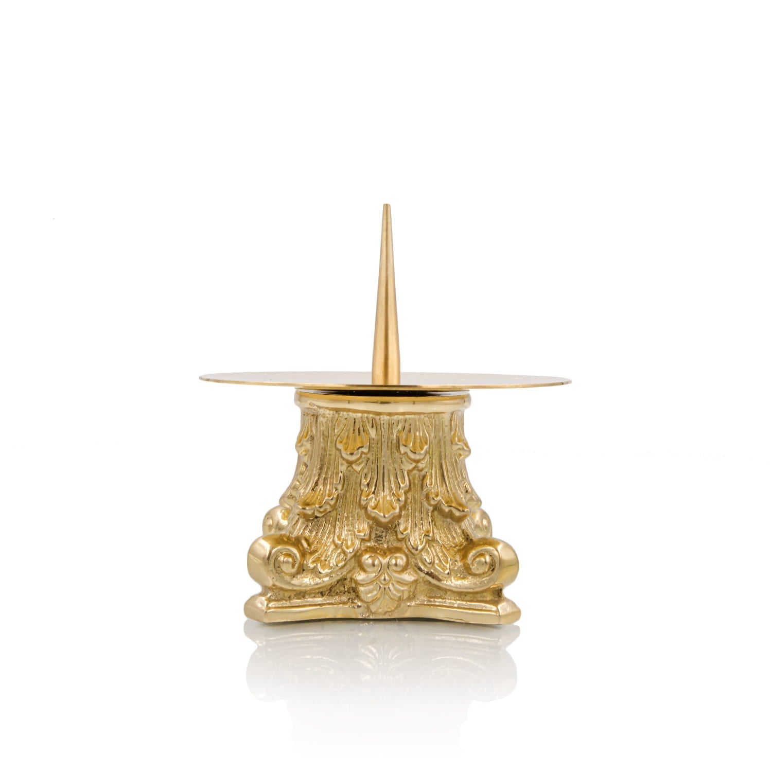 Candlestick - brass - 6 cm CA - 1042 - HAFTINAUSA.COM