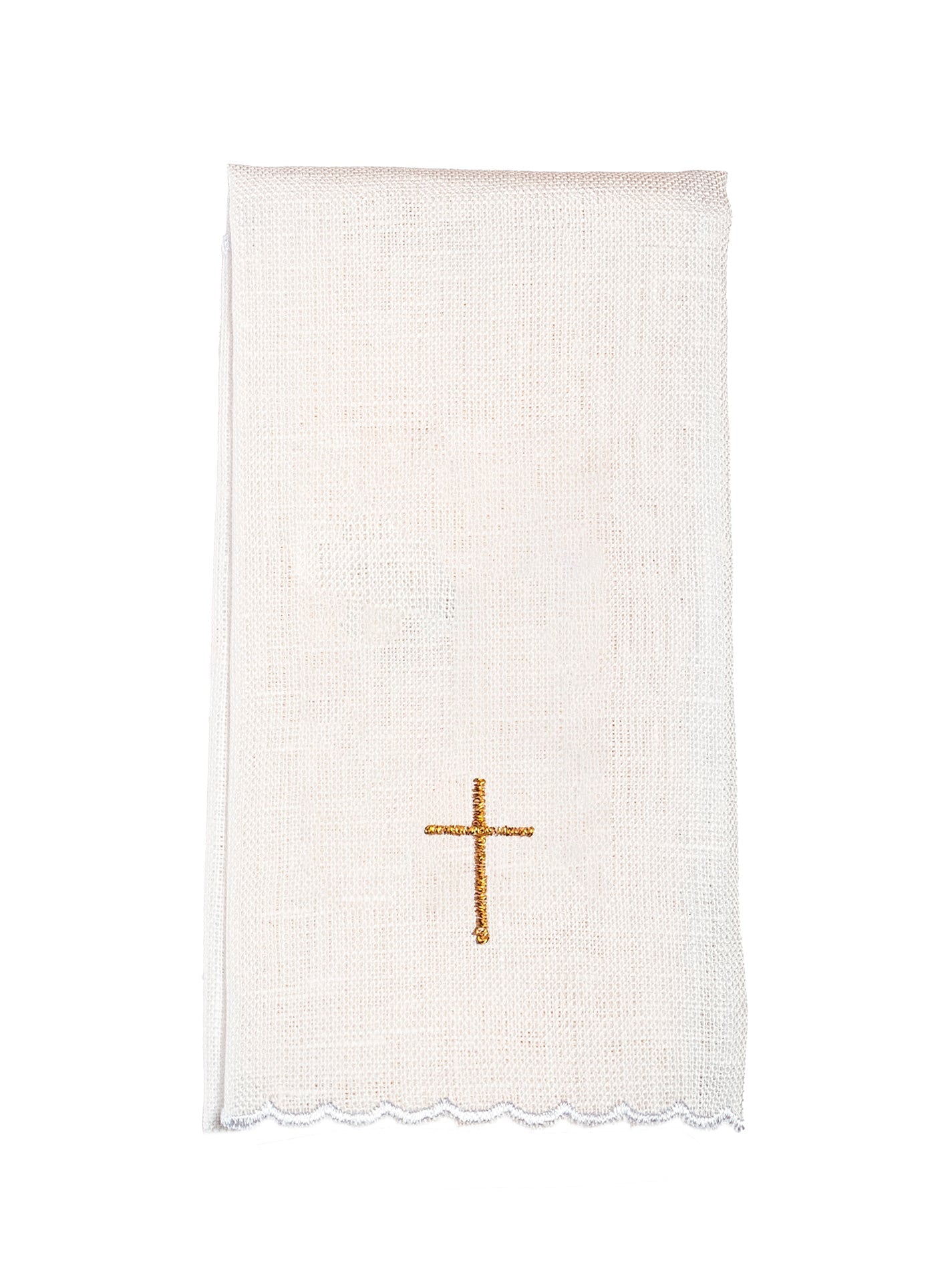 Chalice Linens made of linen with PAX symbol KKL/178 - HAFTINAUSA.COM