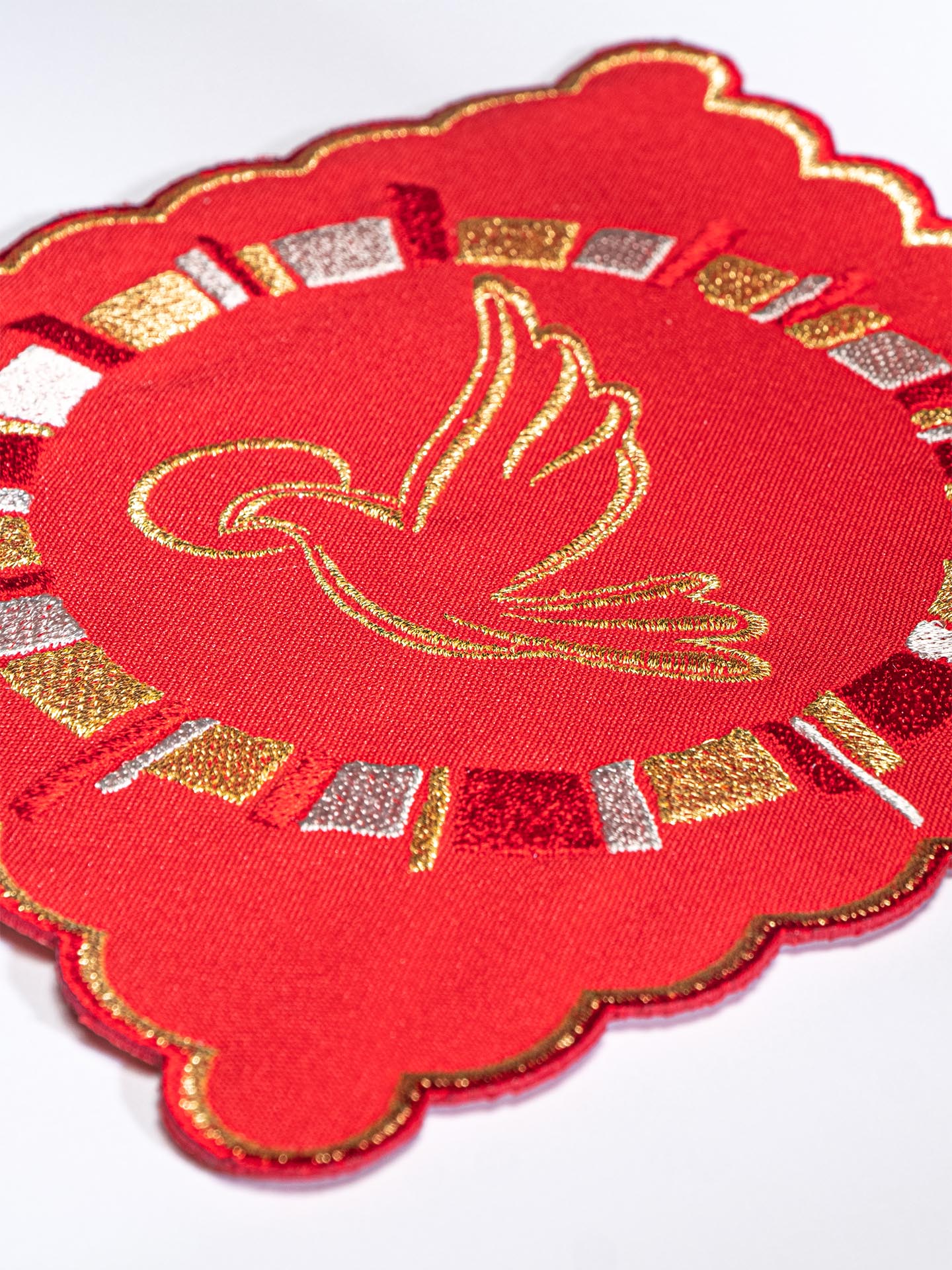 Chalice Linens with Holy Spirit Embroidery