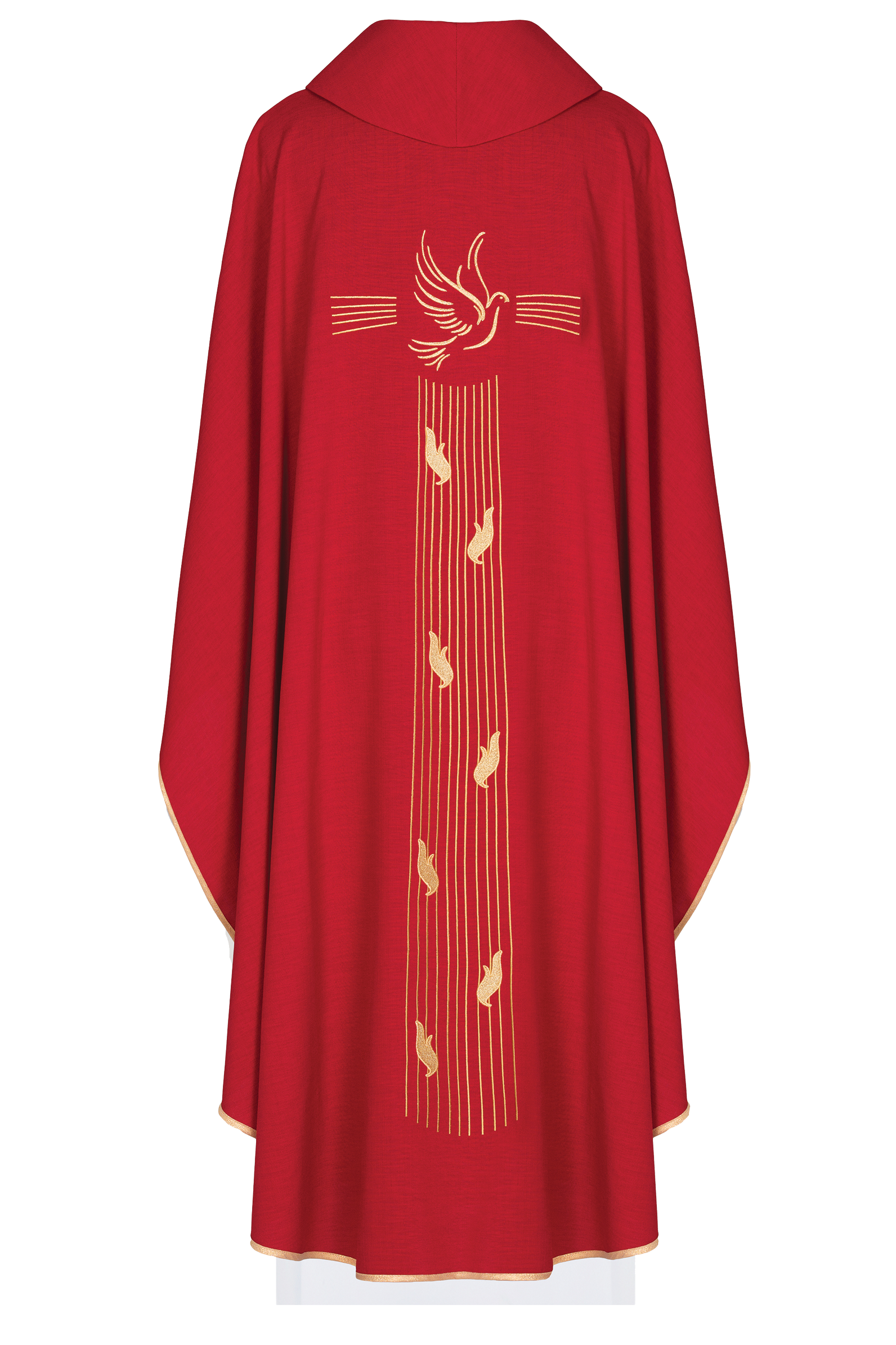 Chasuble with the symbol of the Holy Spirit