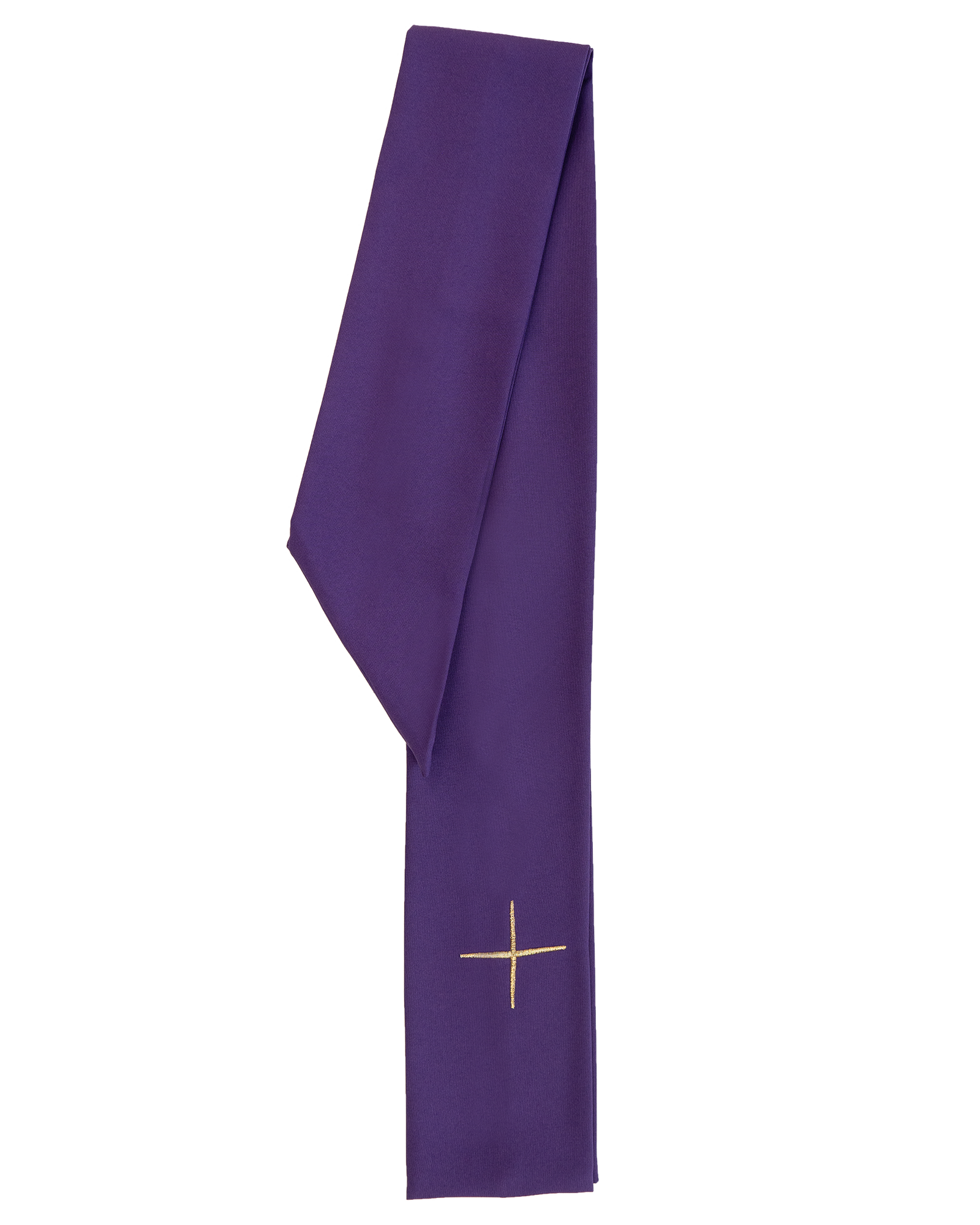 Chasuble embroidered with symbol of the cross Purple