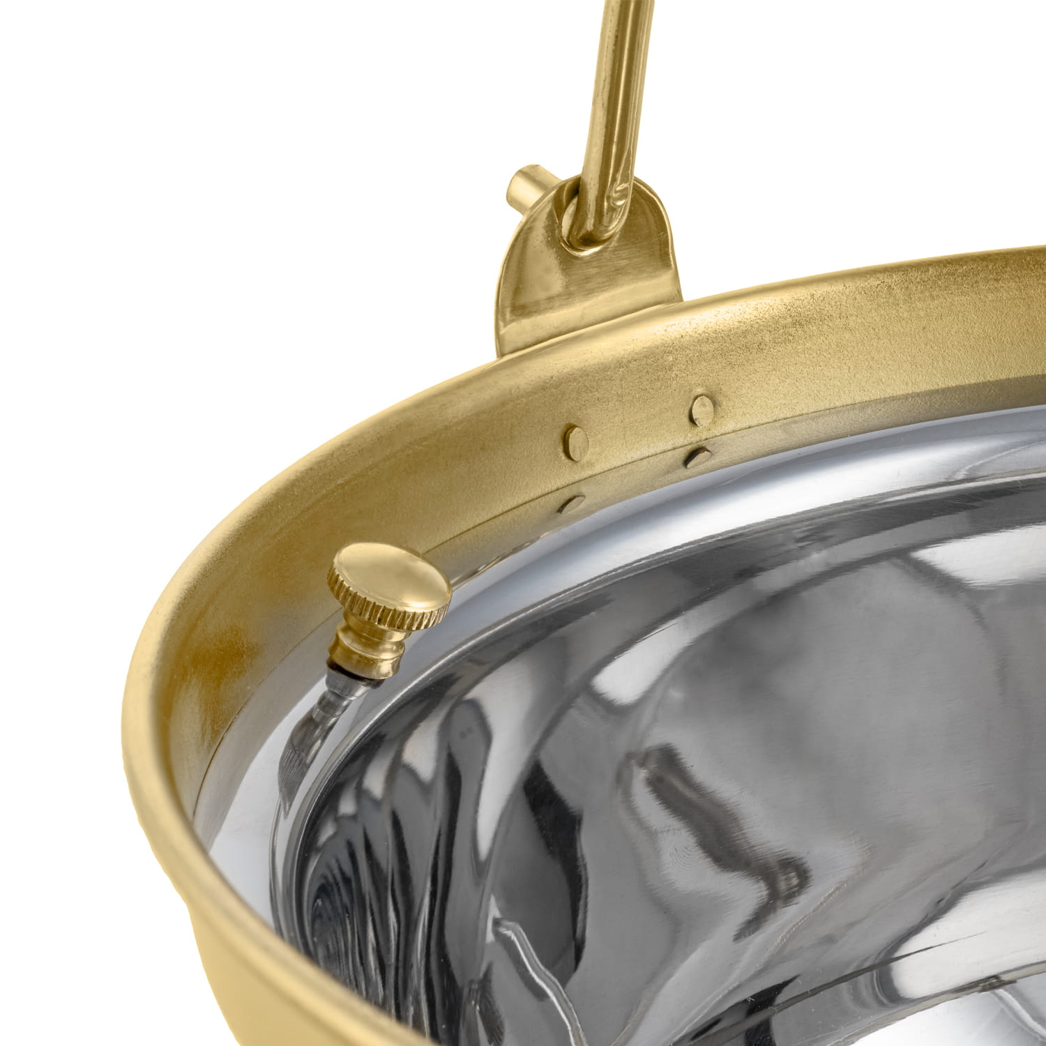 Holy water pot - brass HWF - 1042 - HAFTINAUSA.COM