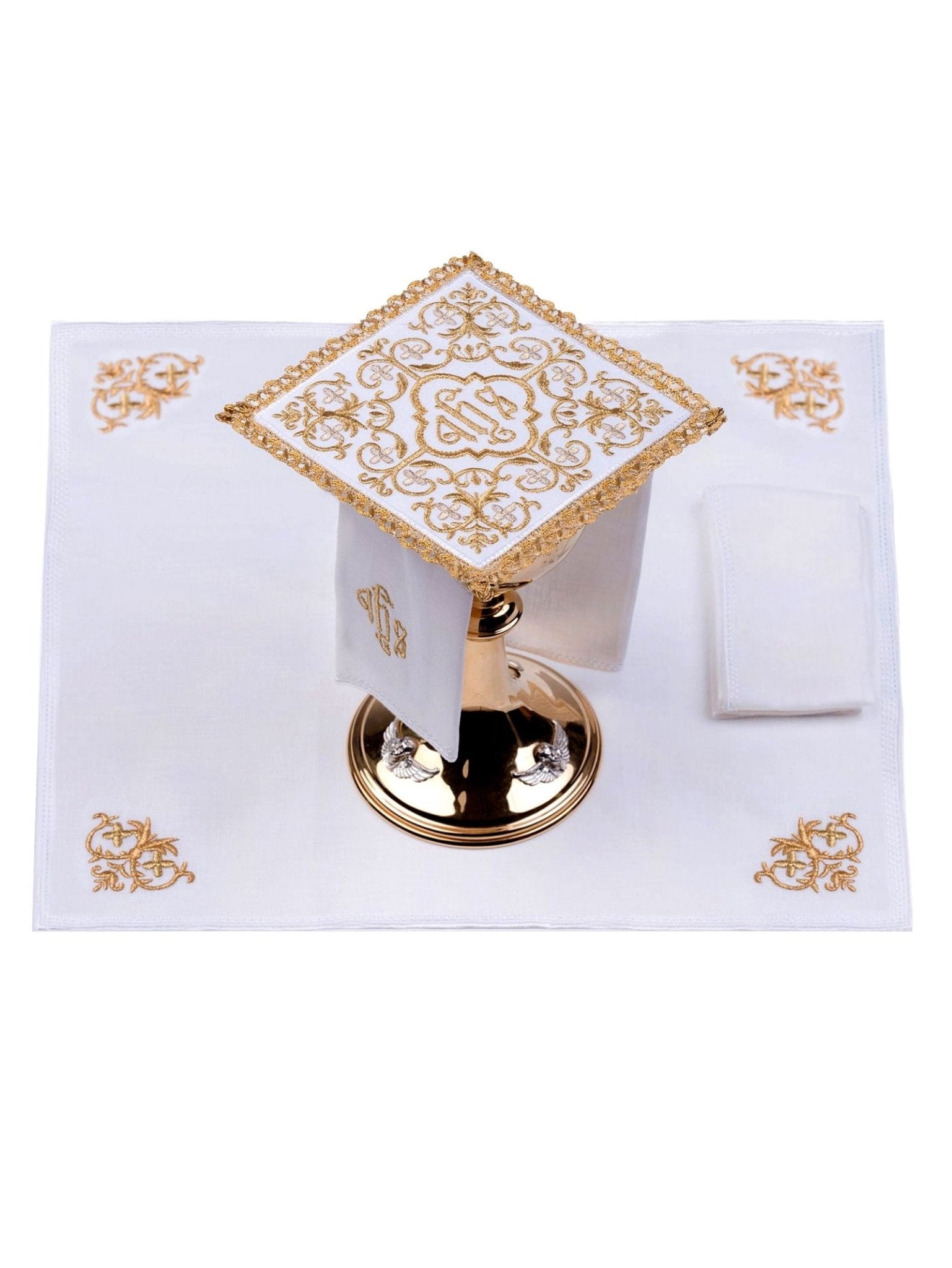 Linen Holy Family Chalice Linens S - 5011 - HAFTINAUSA.COM