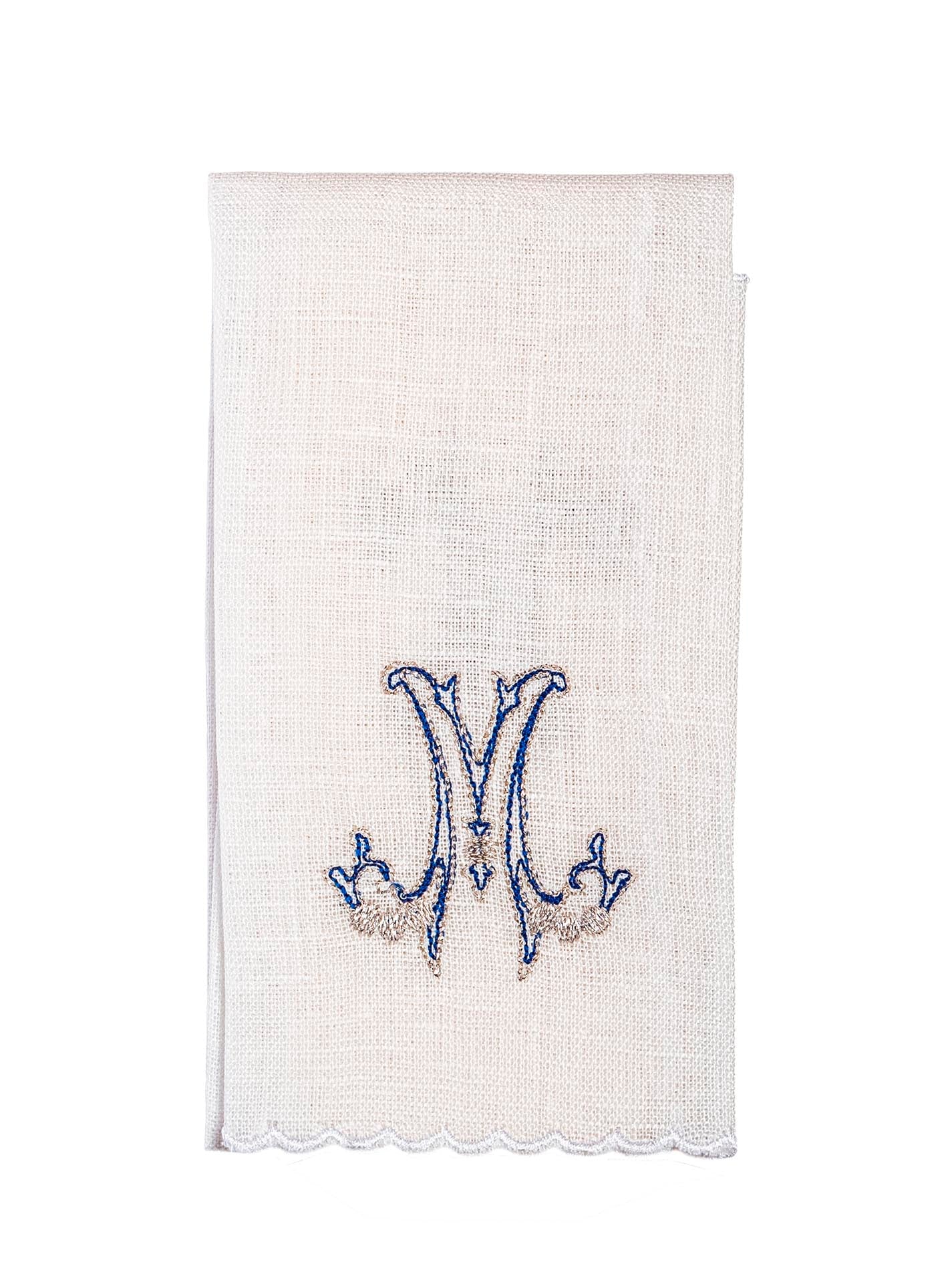 Linen Chalice Linens with Marian Embroidery