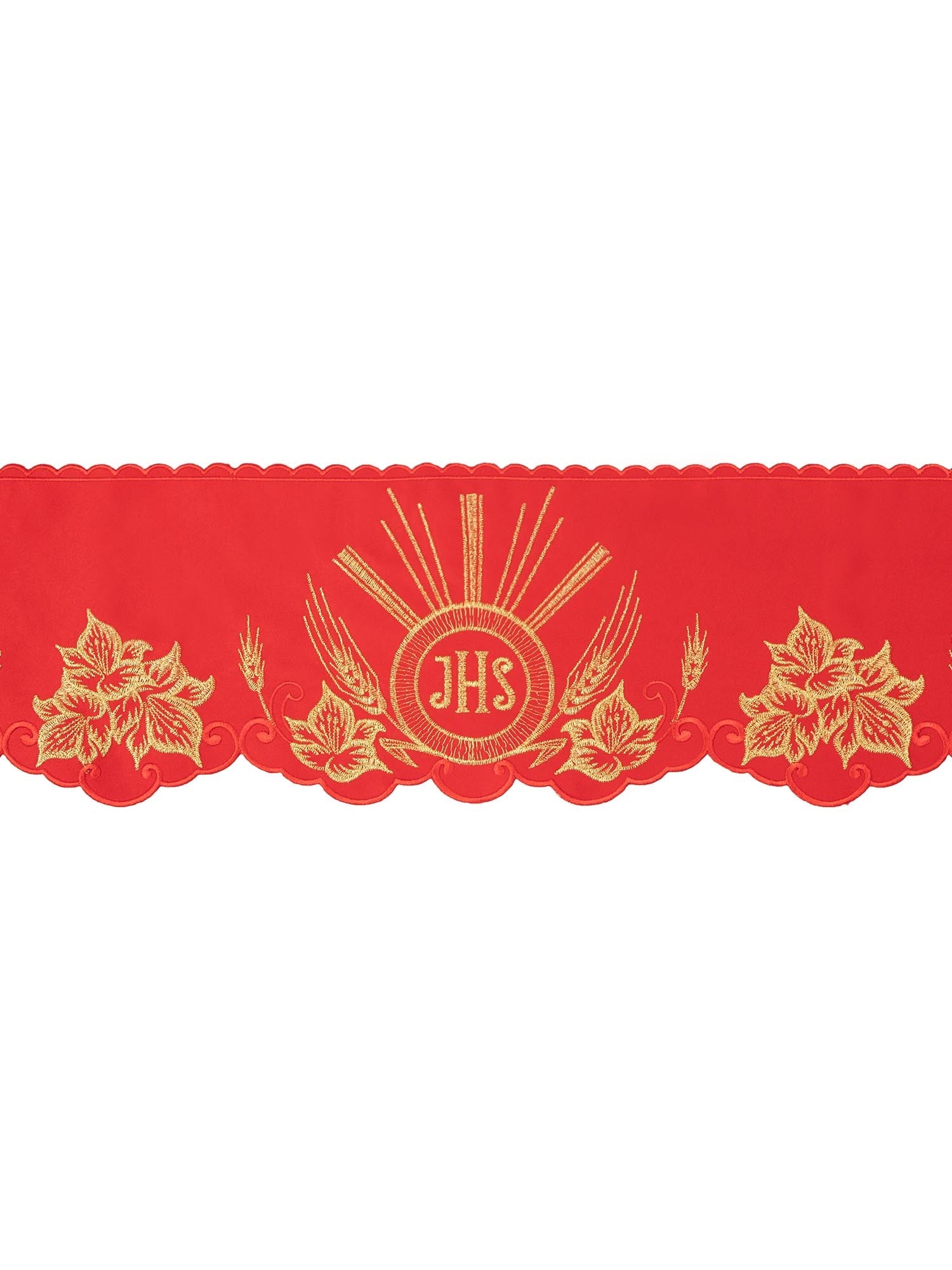 Metric with front embroidery IHS Red