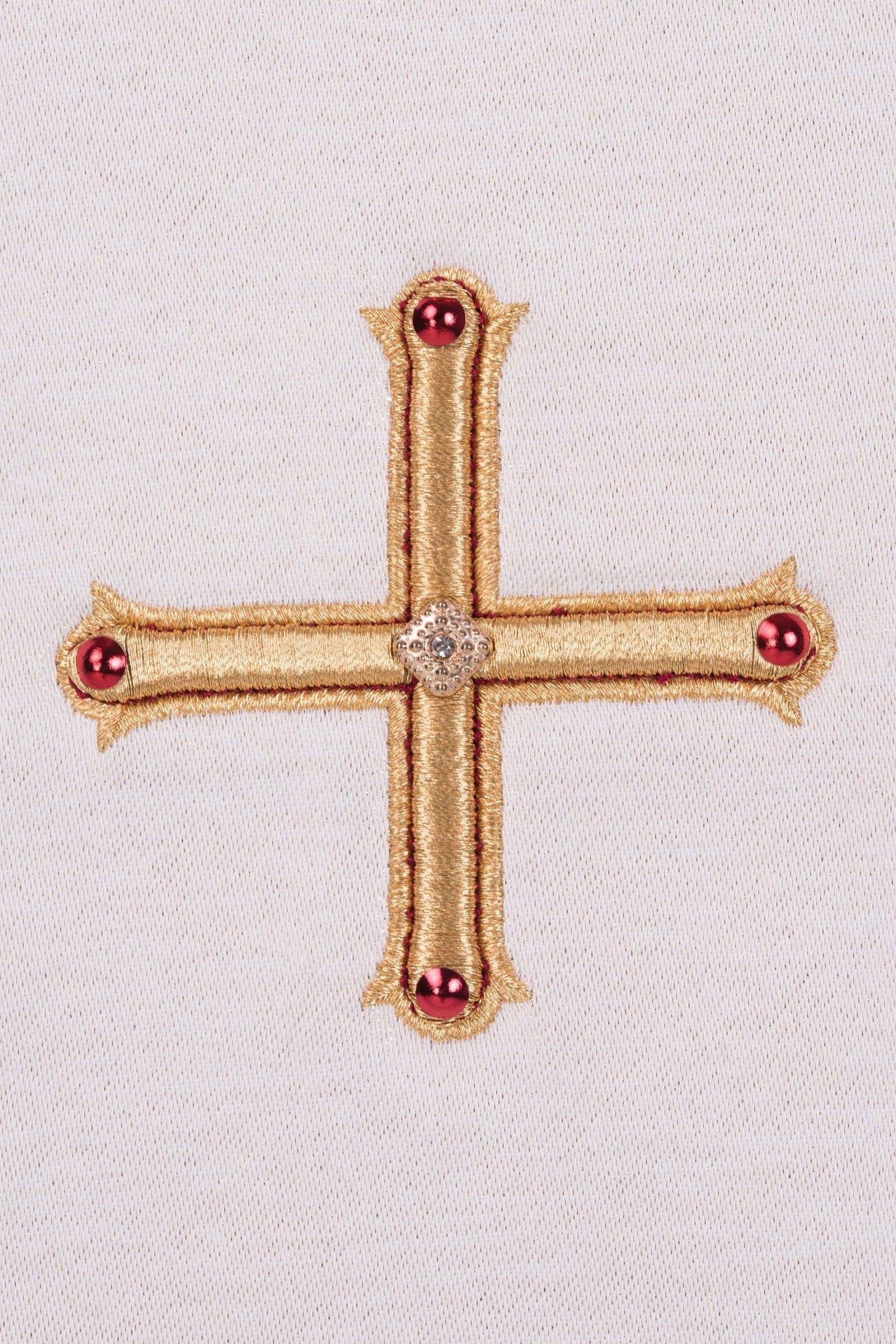 Mitre with rich embroidery and cross symbol LE/91