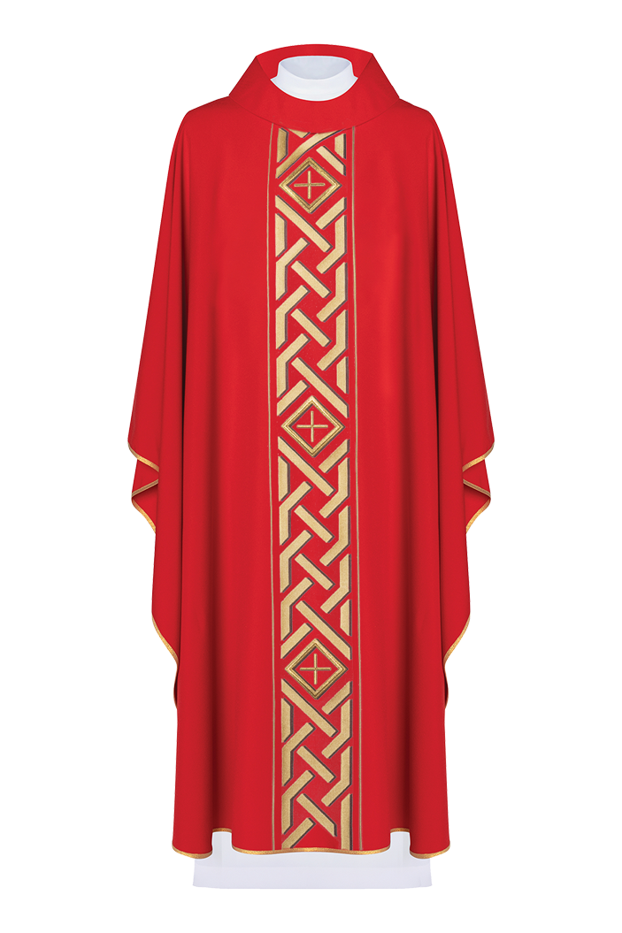 Chasuble with lots of embroidery