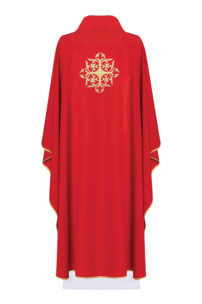 Chasuble with modern Cross