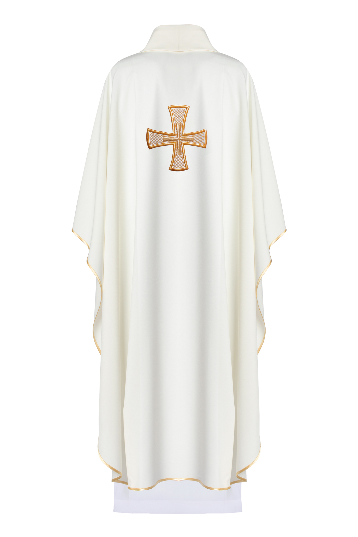 Chasuble embroidered with ecru Cross