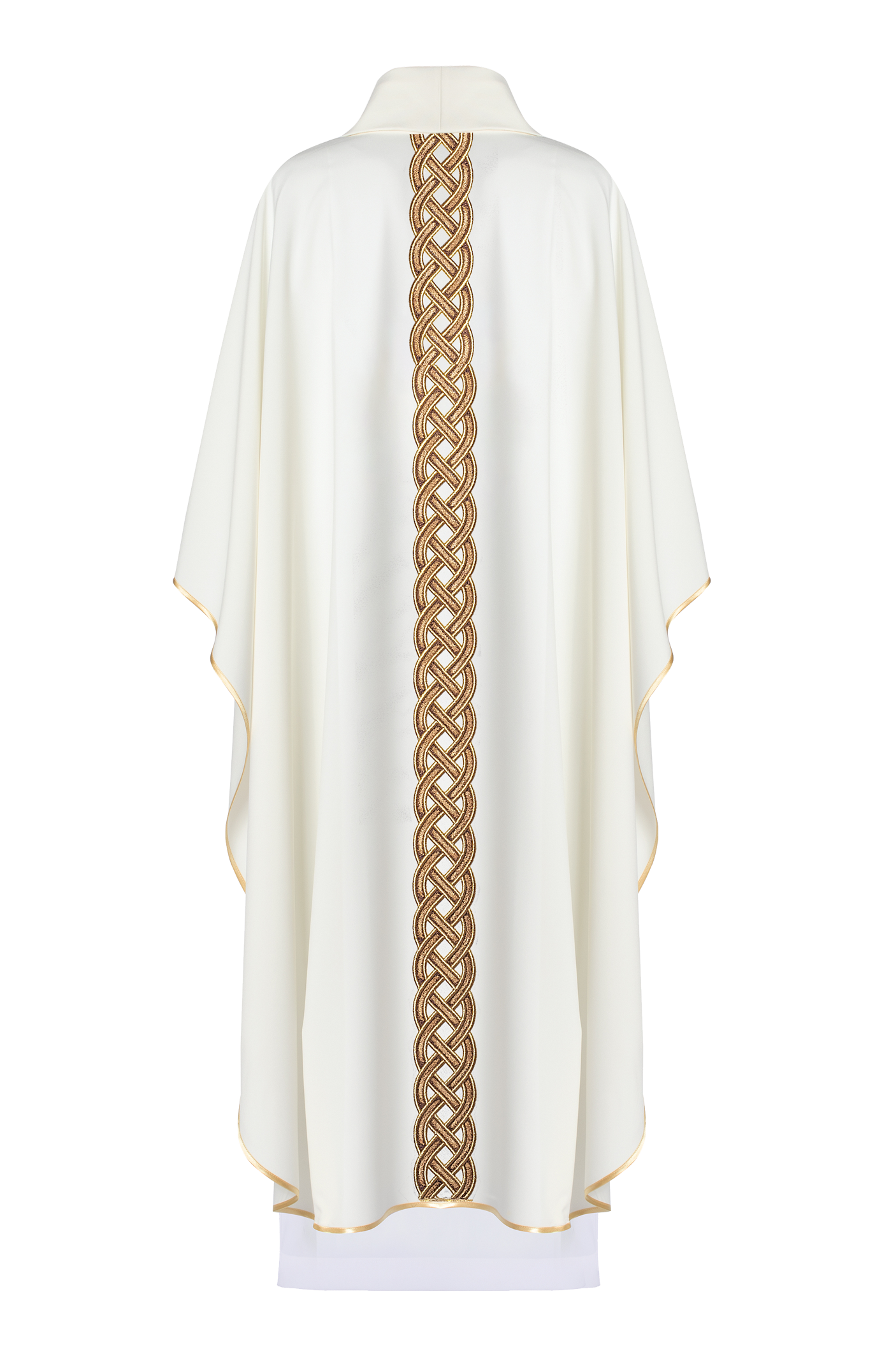 Chasuble embroidered with ecru Cross