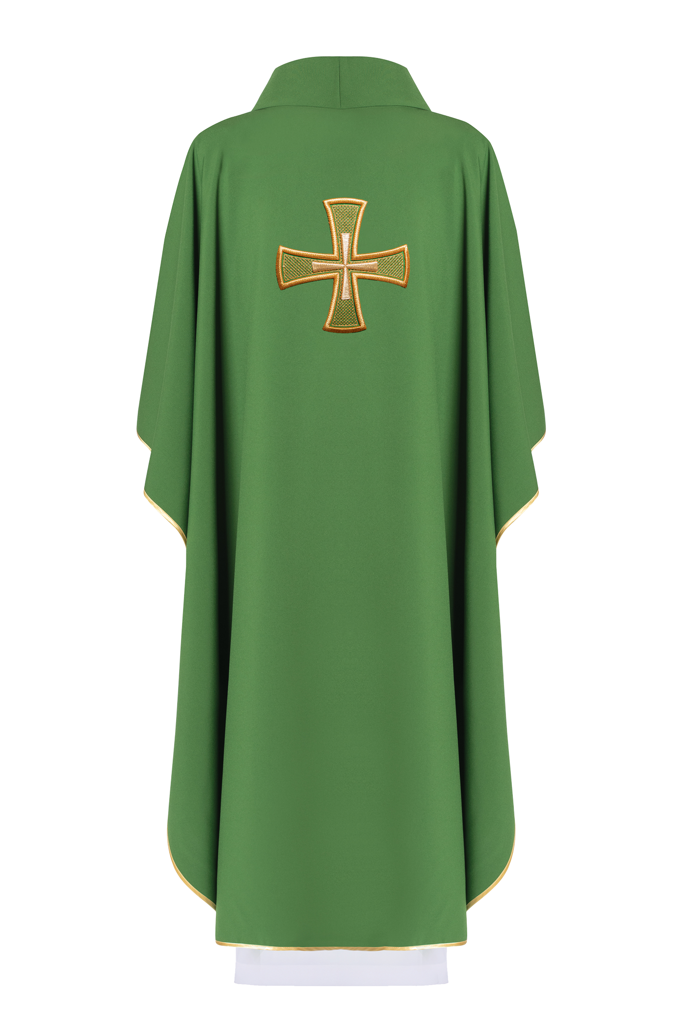 Chasuble embroidered with Green Cross