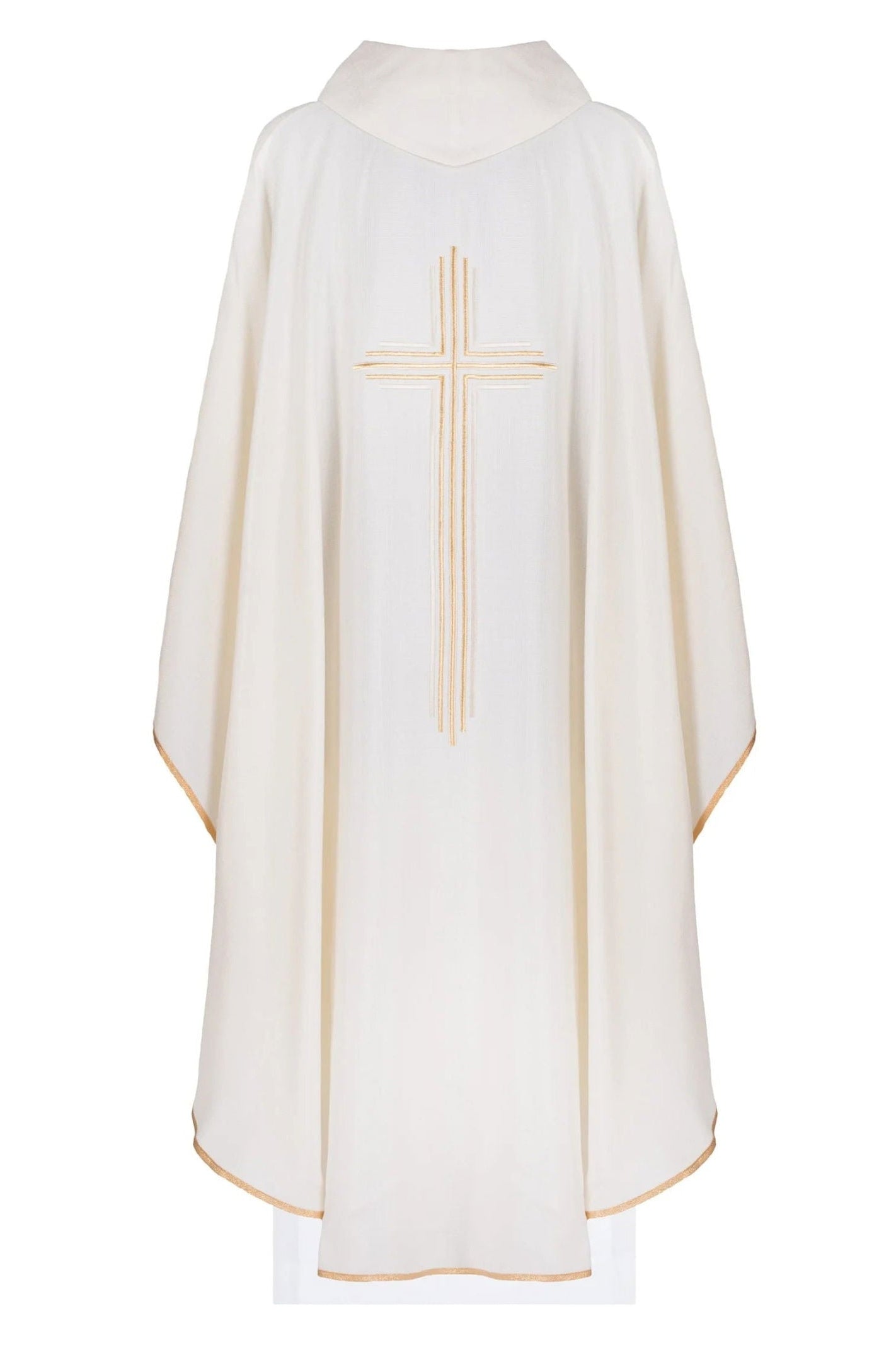 Chasuble embroidered with ecru Cross