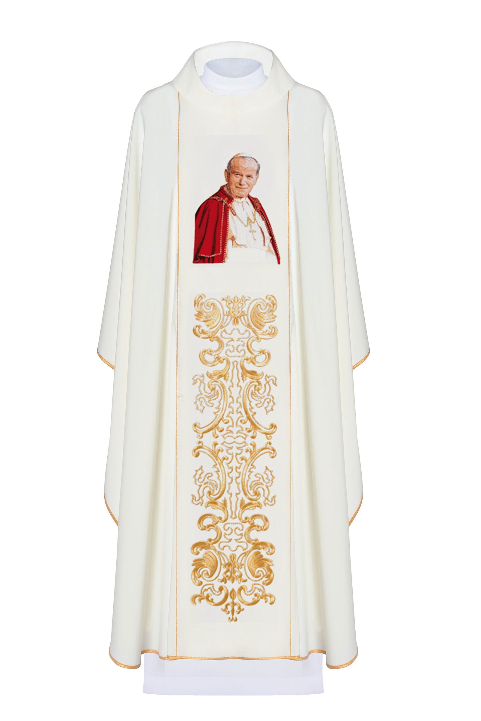 Liturgical Chasuble + Liturgical Stole KOR/96/5/1 Ecru