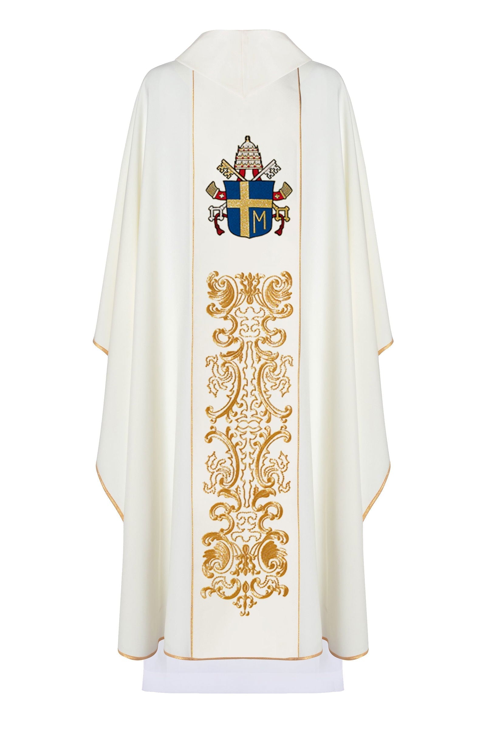 Liturgical Chasuble + Liturgical Stole KOR/96/5/1 Ecru