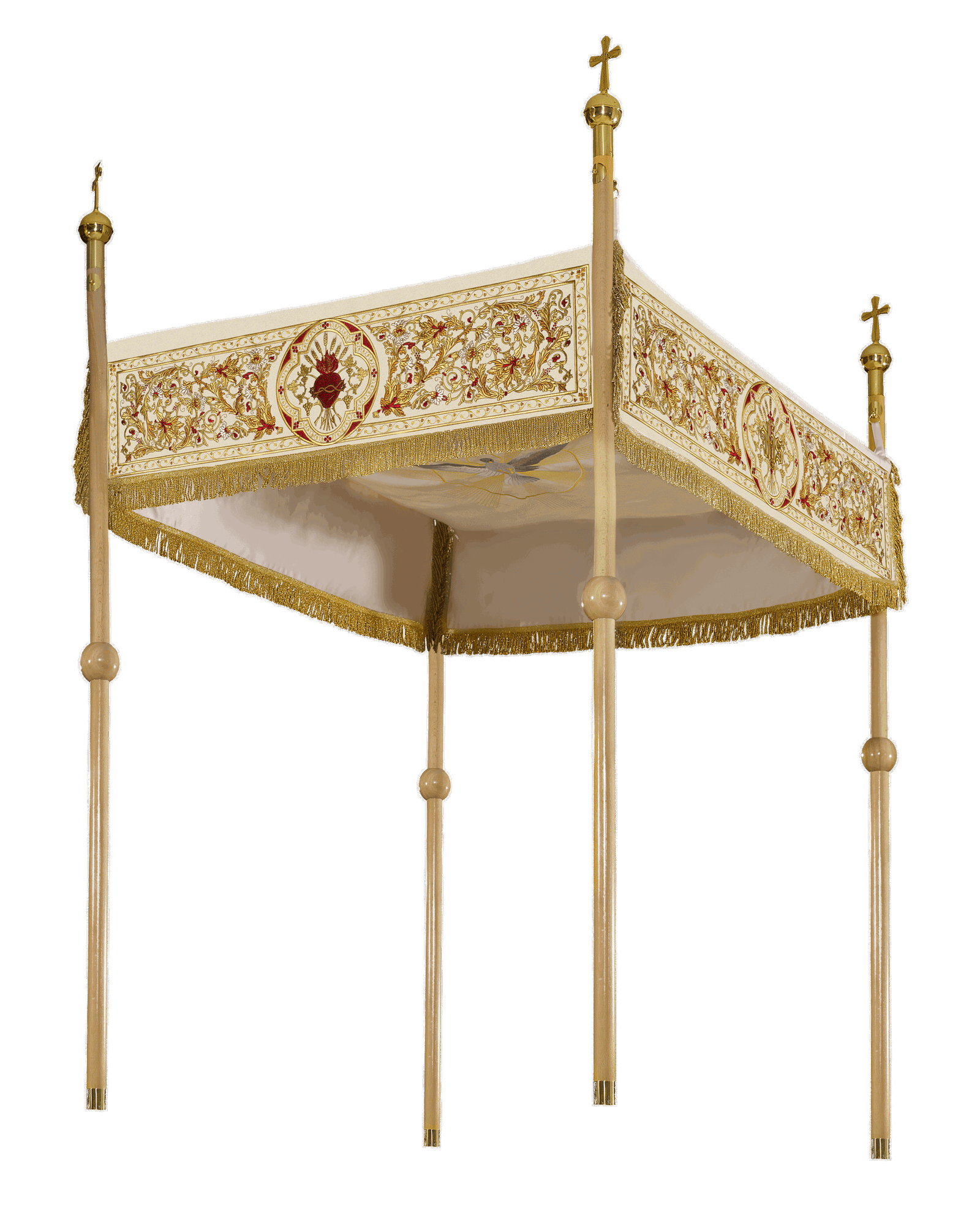 Processional canopy in bigger size 160*200 KBA/004 160*200 - HAFTINAUSA.COM