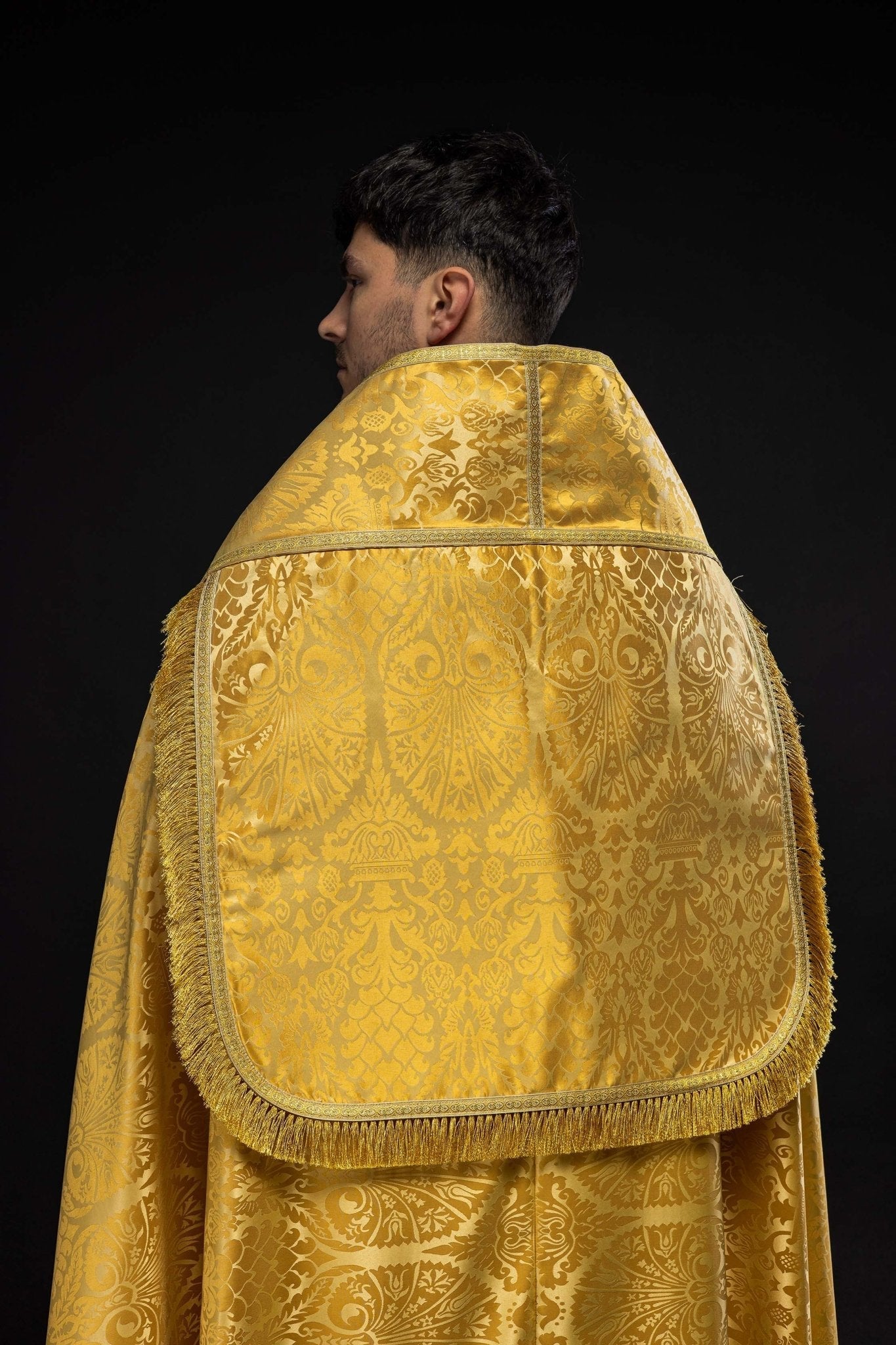 Smooth Roman Jacquard Cope KKP/159/05/83 150cm - HAFTINAUSA.COM