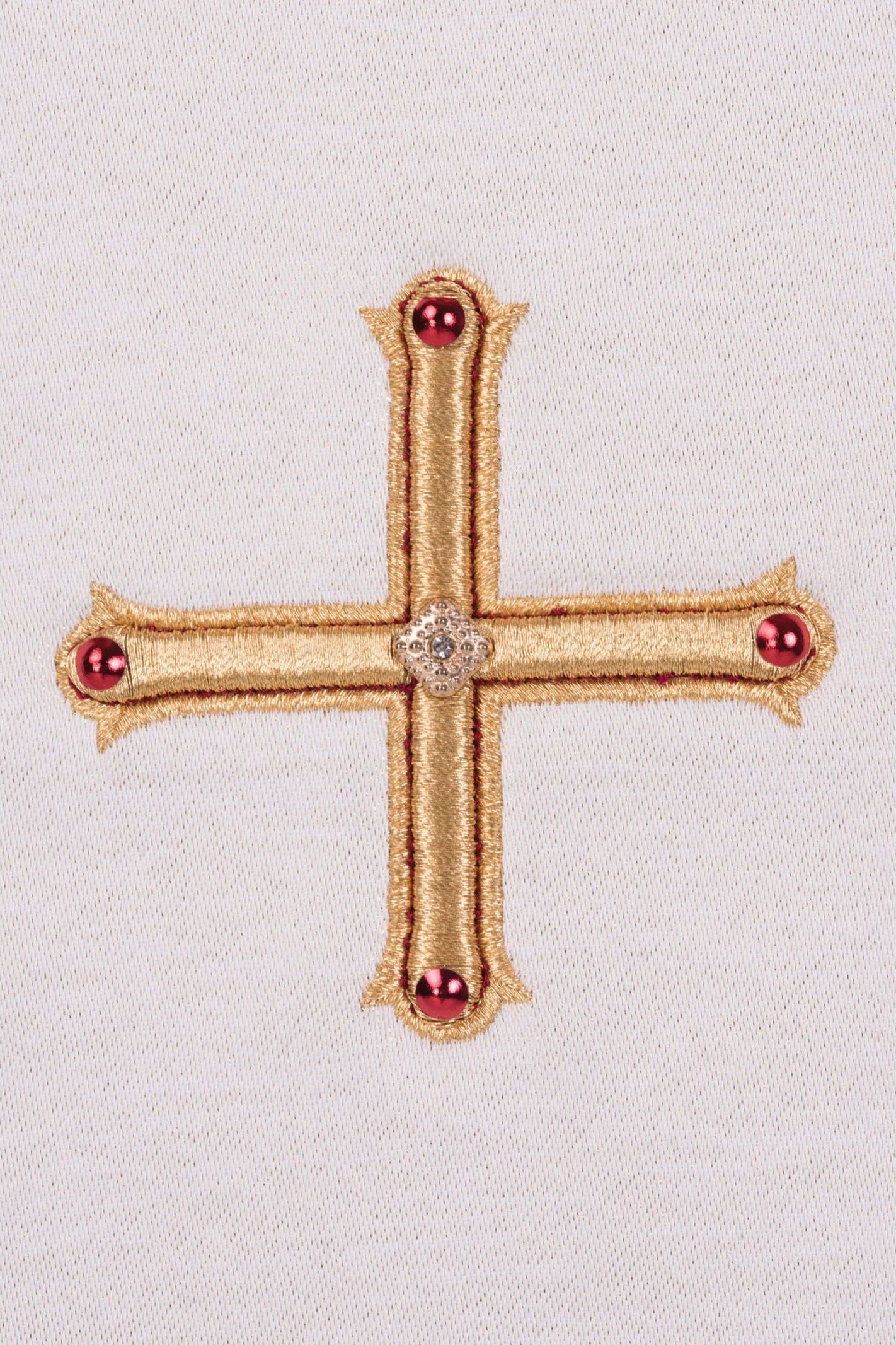 Deacon stole embroidered with a Cross