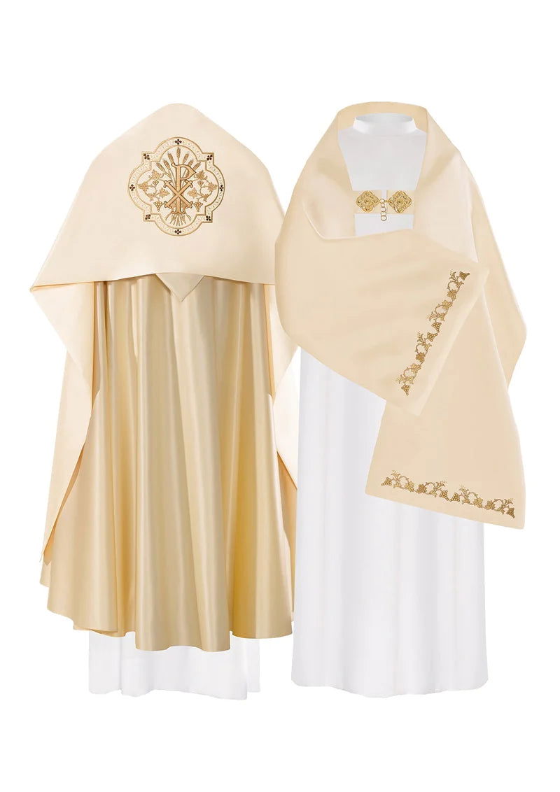 Liturgical veil with PX symbol