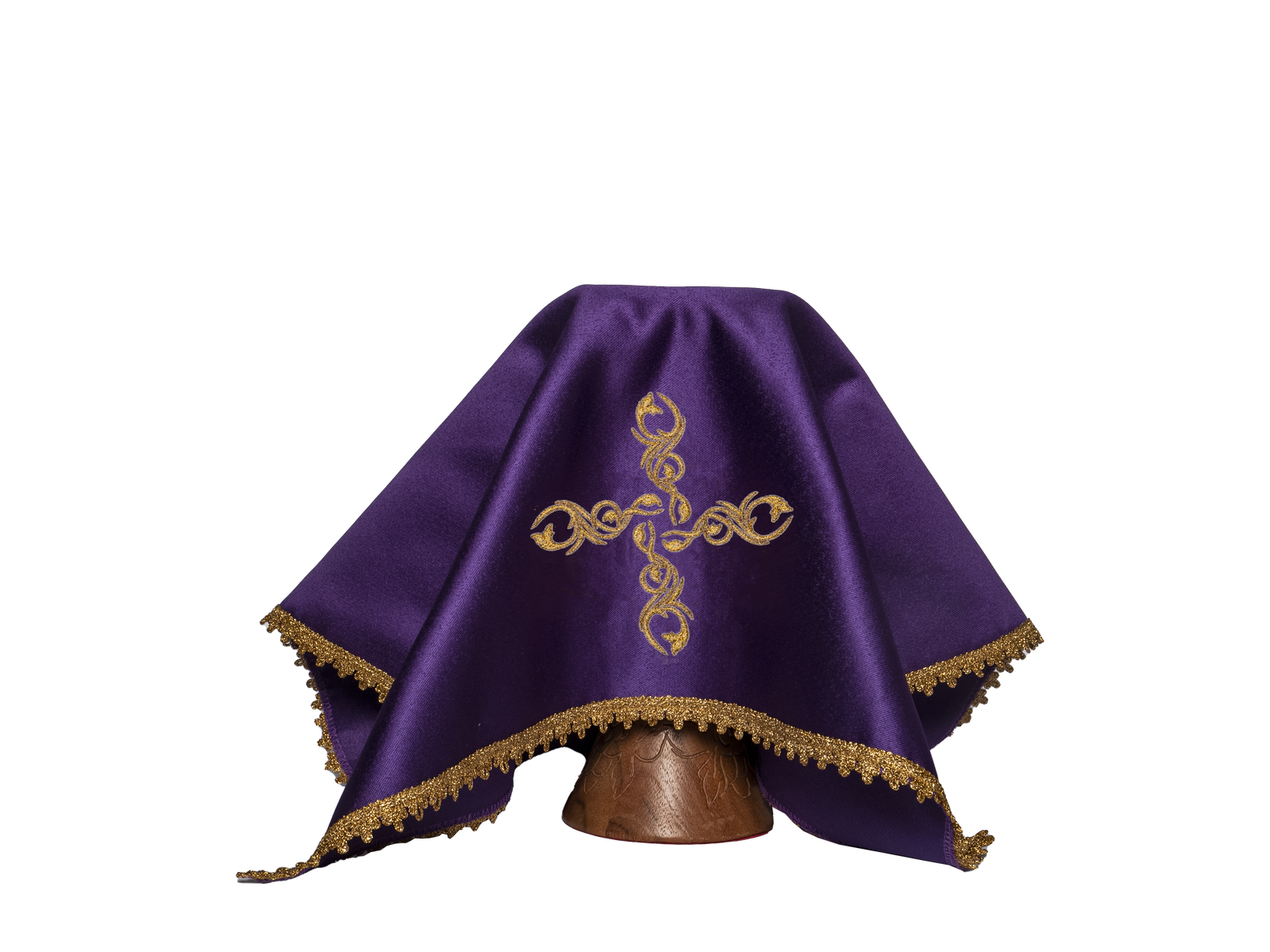 Chalice veils with modern cross design (set of 4 colors)