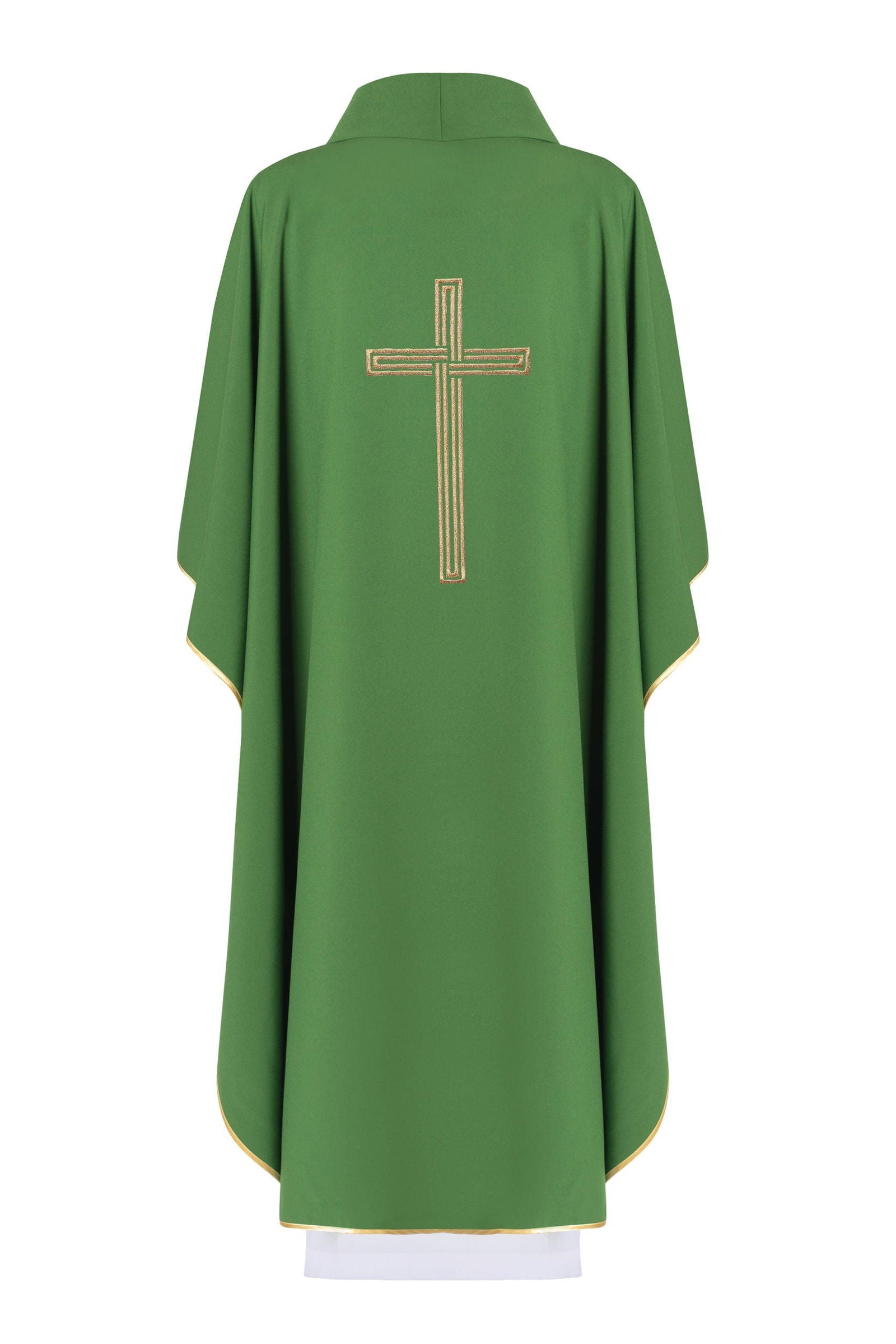 Chasuble embroidered with Green Cross