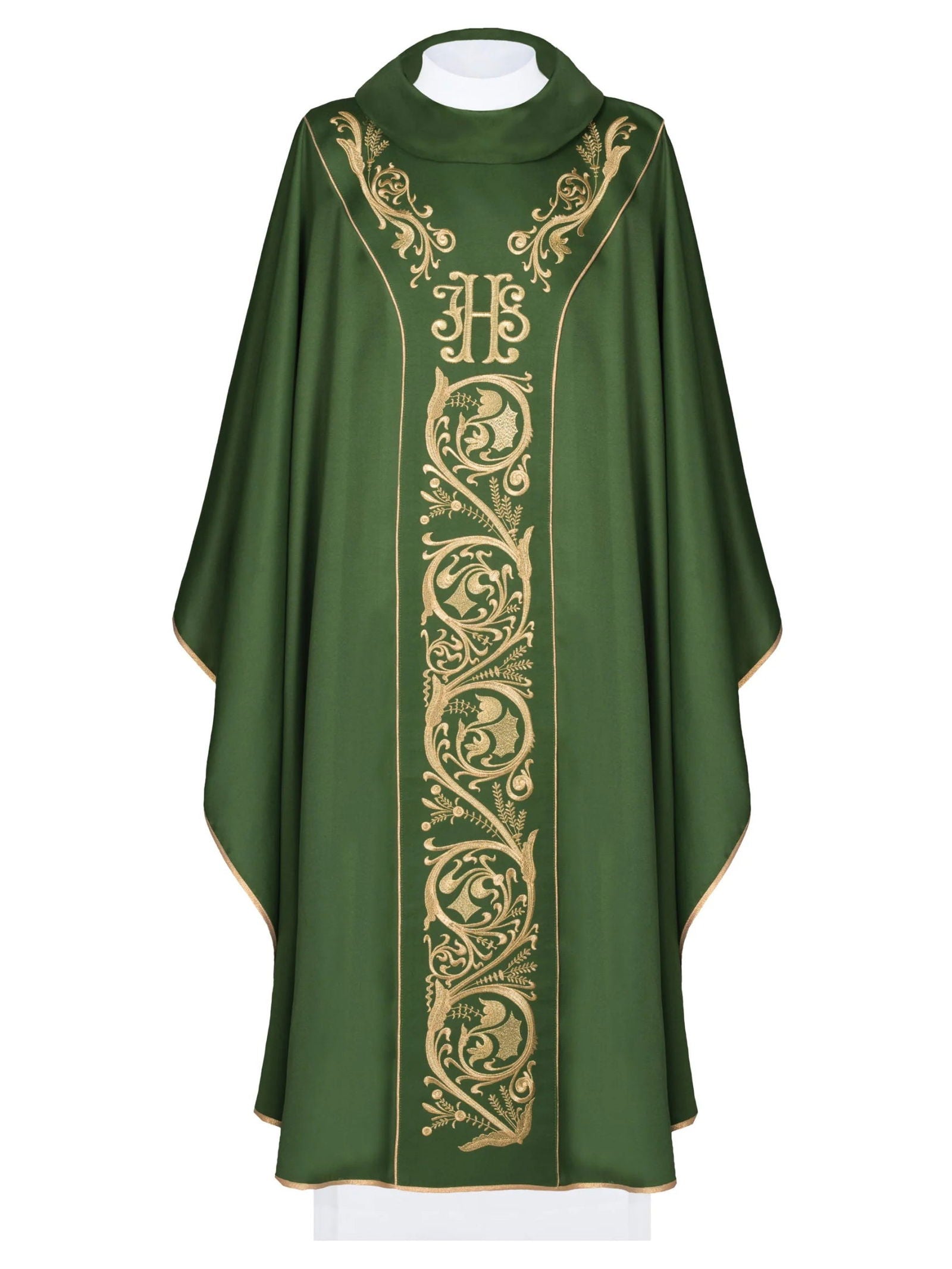 Chasuble embroidered with ecru Cross